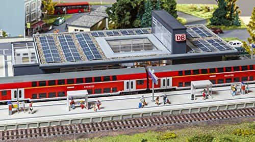 Faller 110130 Horrem Station HO Scale Model Train Building Kit - Perfect for Model Railroad Scenery & Diorama Displays