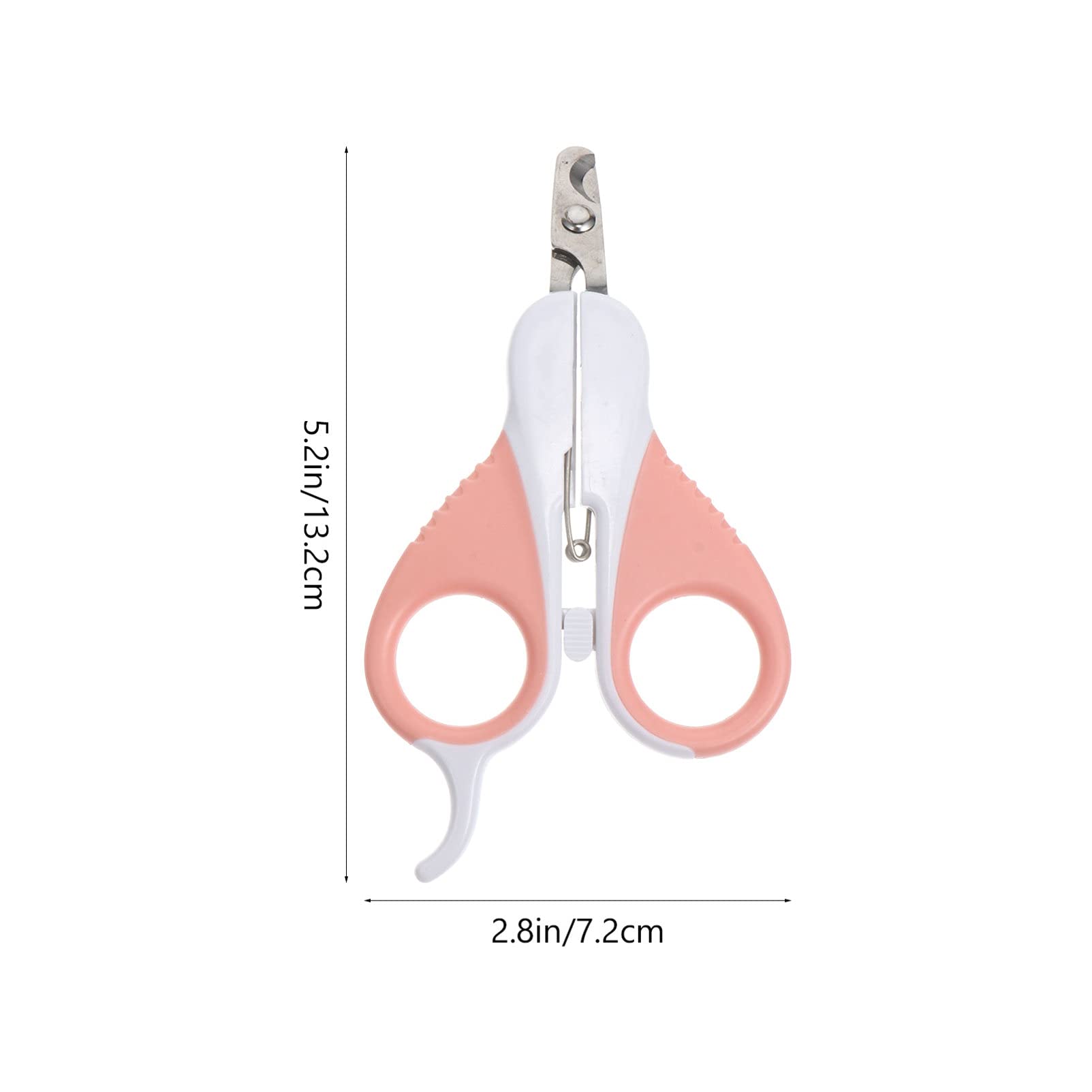 Balacoo 1pc Durable Pet Nail Scissors - Professional Dog Nail Trimmer & Cat Claw Cutter for Safe Pet Manicure, Ideal for Home Grooming and Pet Care
