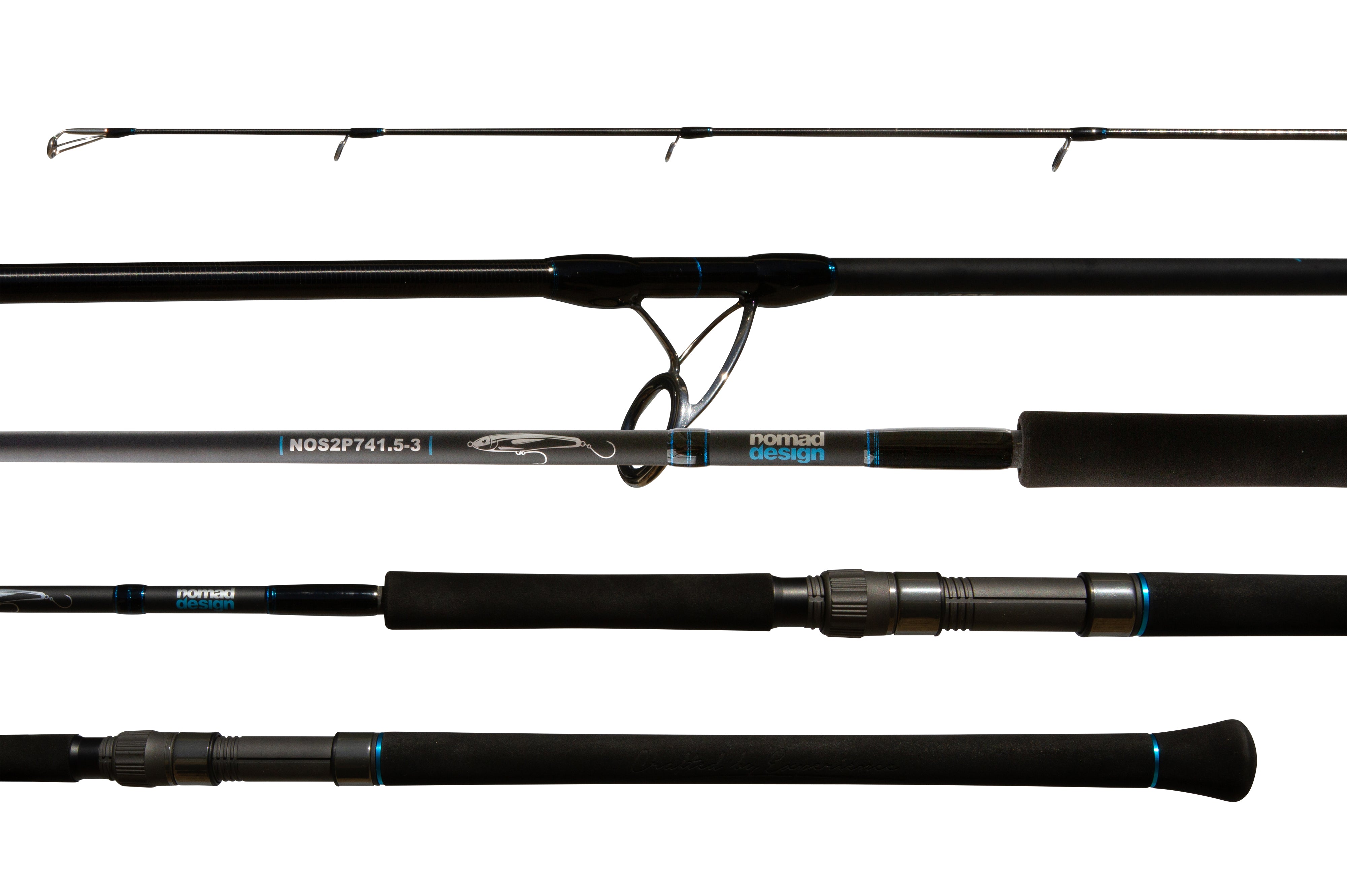 Premium Offshore Spin Fishing Rods - High Performance Saltwater Fishing Gear for Deep Sea & Surf Casting - Perfect for Anglers Targeting Tuna, Marlin & Big Game Fish