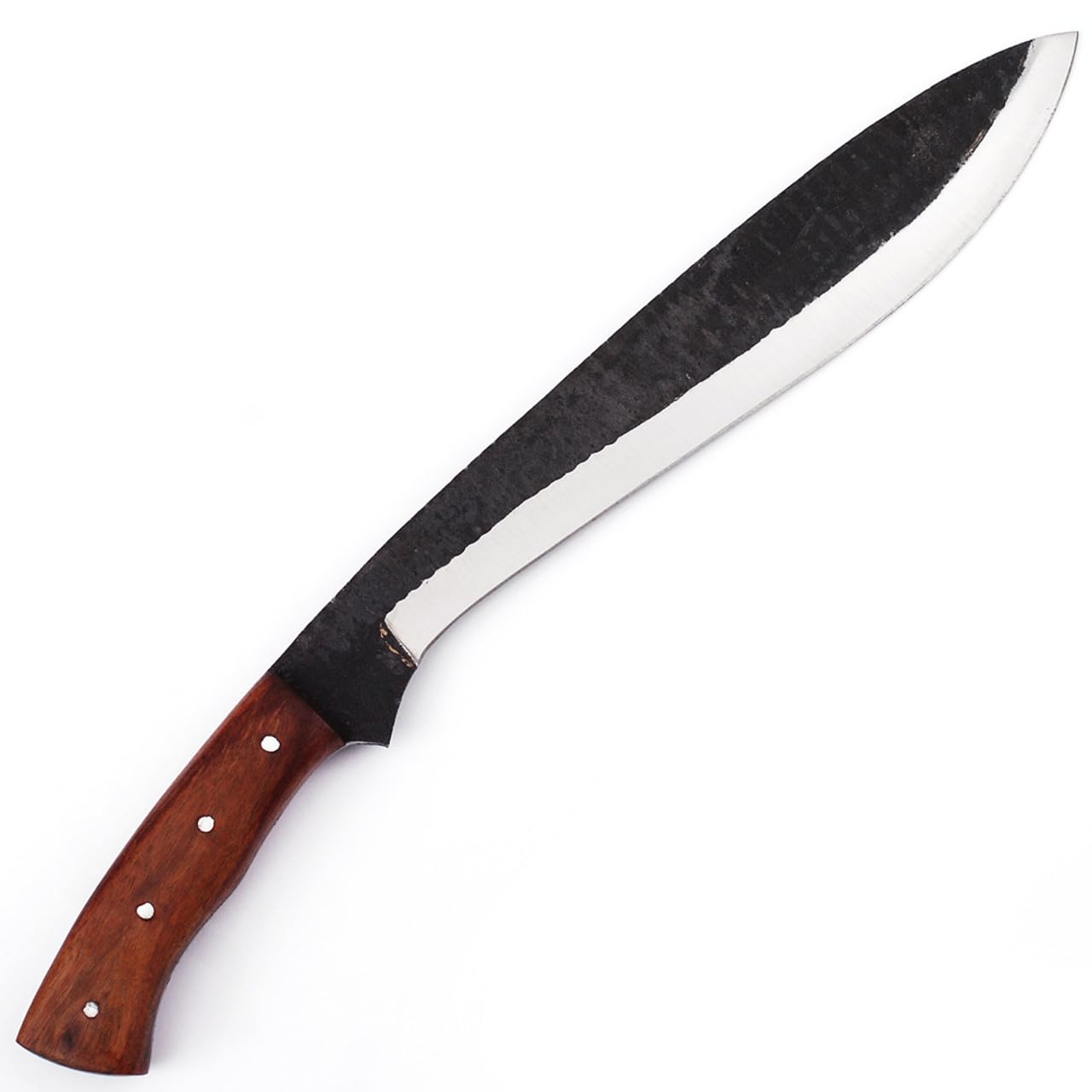 Authentic Hand-Forged Himalayan Kukri Machete - Full Tang Grassland Design for Outdoor Survival, Camping & Bushcraft Adventures