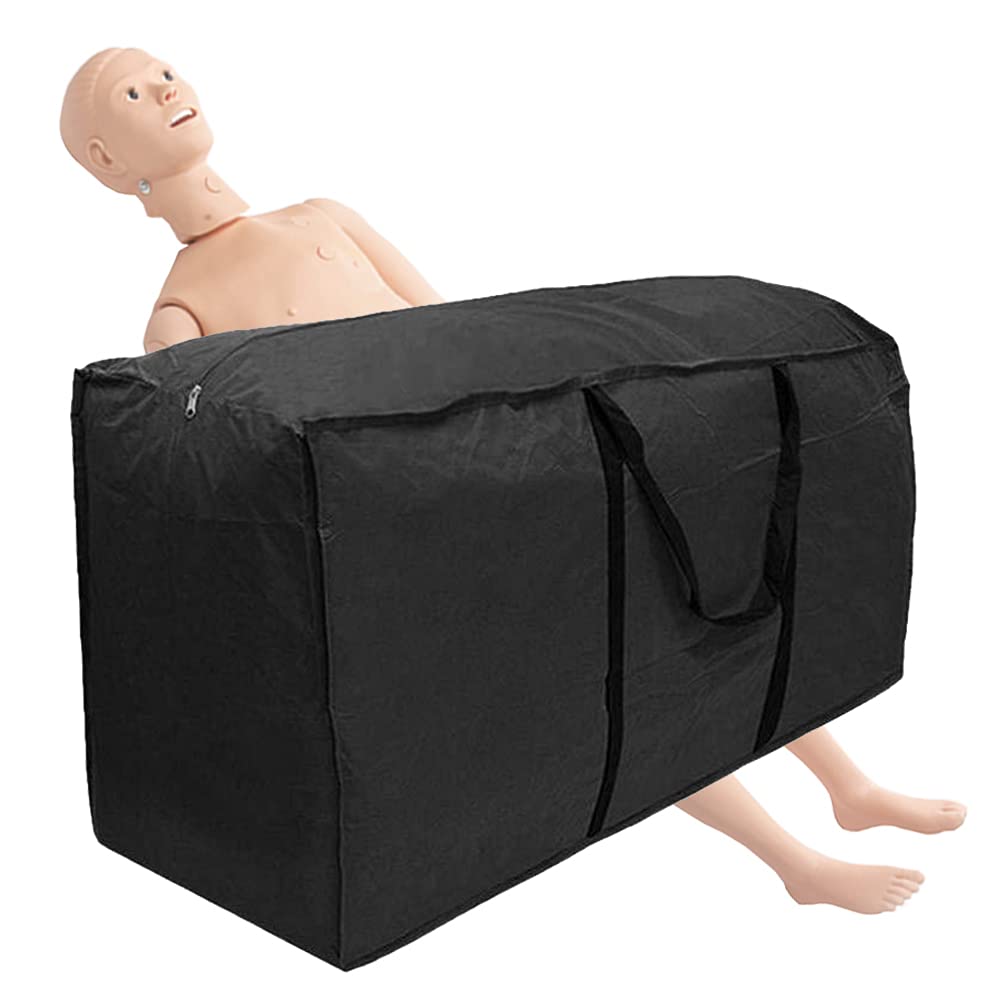 170 Gallon Waterproof Nursing Manikin Storage Bags - Extra Large Zipper Lock Moving Boxes for Comforter, Quilt, Pillow & Christmas Tree Storage - Ideal for Hospital, Home Organization & Seasonal Decor