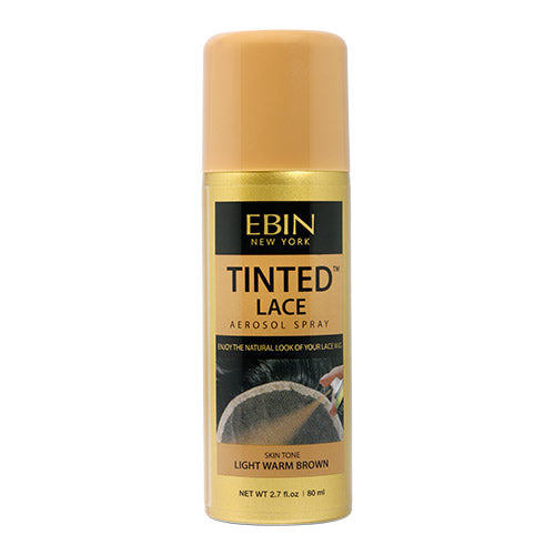 EBIN Tinted Lace Spray 2.7 oz - Natural Hairline & Scalp Concealer for Thinning Hair - Perfect for Daily Use & Special Occasions