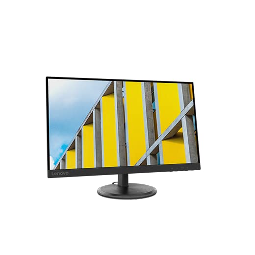 Lenovo D27-37 27-inch Full HD Monitor - 1920x1080 Resolution, 75Hz Refresh Rate, 250 Nits Brightness, 5ms Response Time, HDMI & VGA Ports, AMD Radeon FreeSync, Black - Perfect for Home Office, Gaming & Multimedia Entertainment