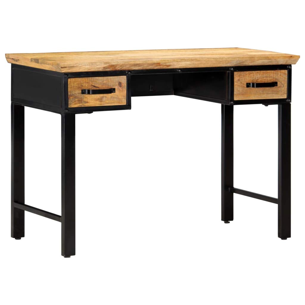 Solid Mango Wood Writing Desk 43.3