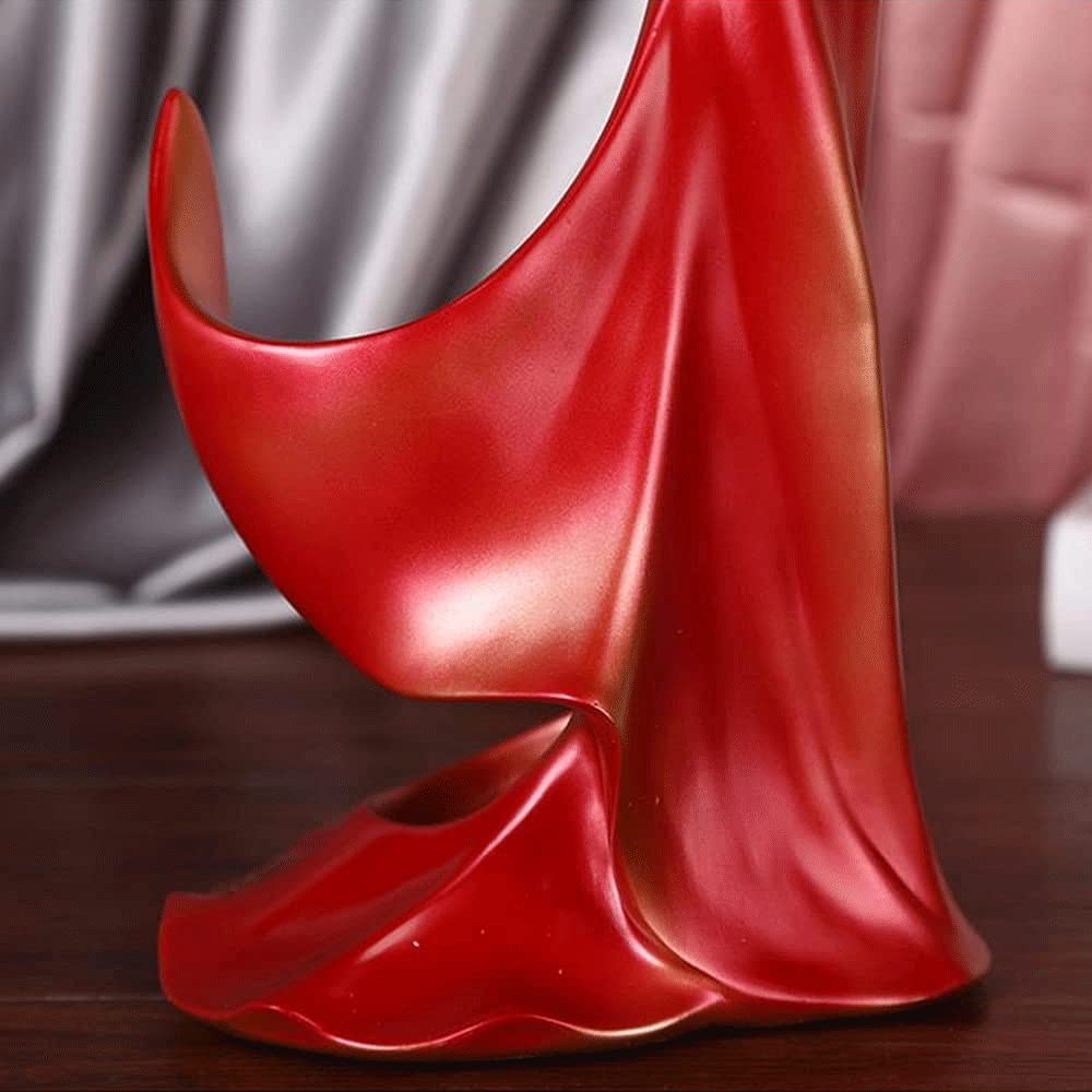 European-Style Resin Dancing Woman Statue - Handcrafted Home Decor for Living Room, Wine Cabinet & TV Stand | Elegant Desktop Ornament & Creative Interior Decoration Gift