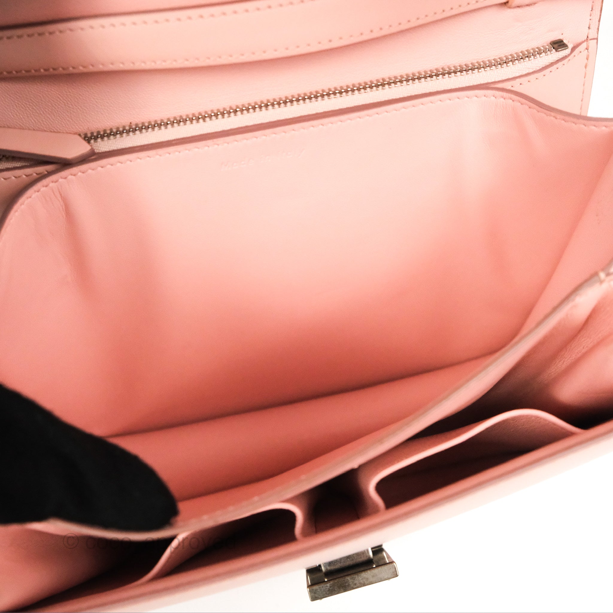 Celine Medium Classic Box Bag in Light Pink Box Calfskin with Silver Hardware - Perfect for Work, Travel & Everyday Luxury