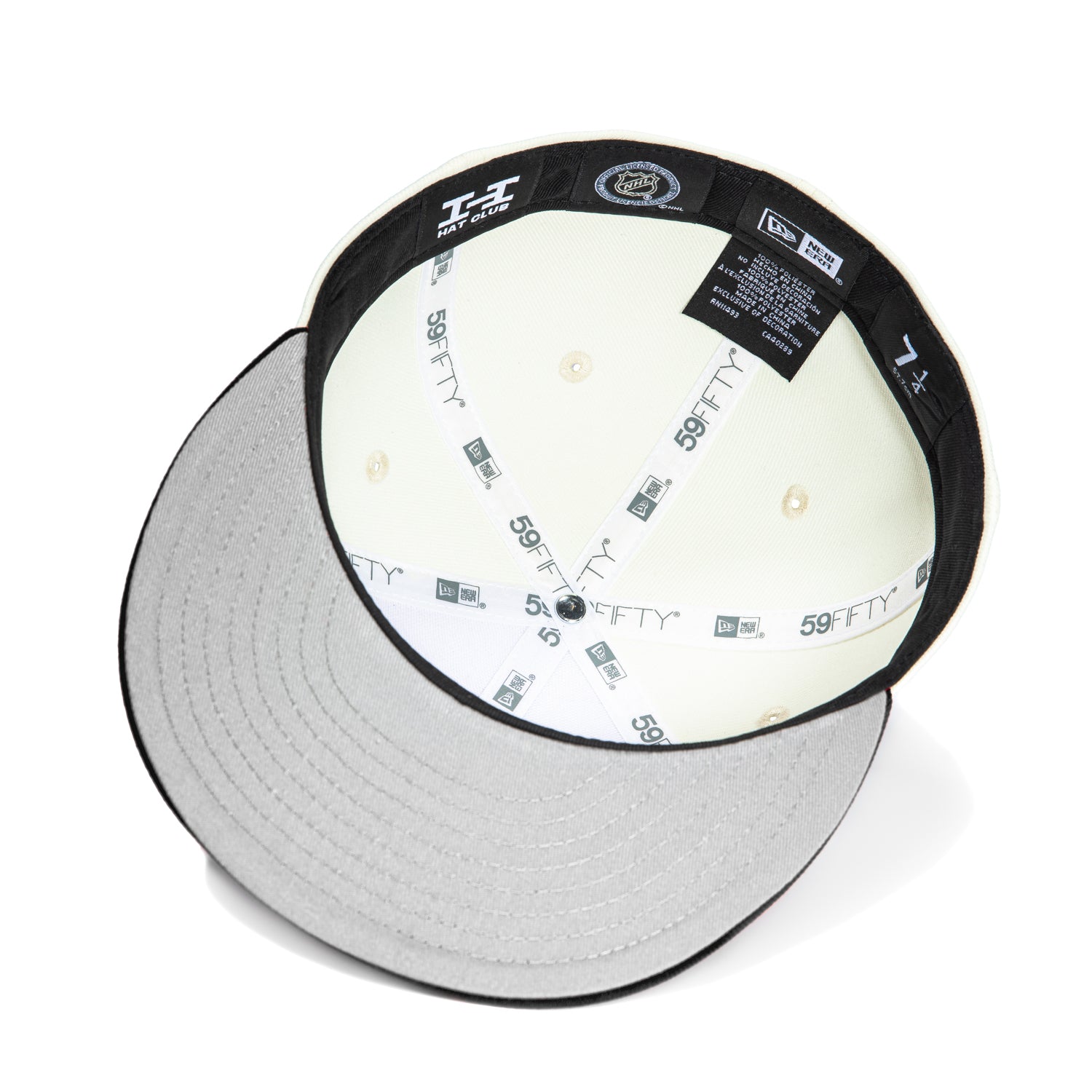 New Era 59Fifty Tampa Bay Lightning Snapback Hat - White & Black NHL Baseball Cap for Men & Women | Perfect for Sports Fans, Game Day & Streetwear Fashion