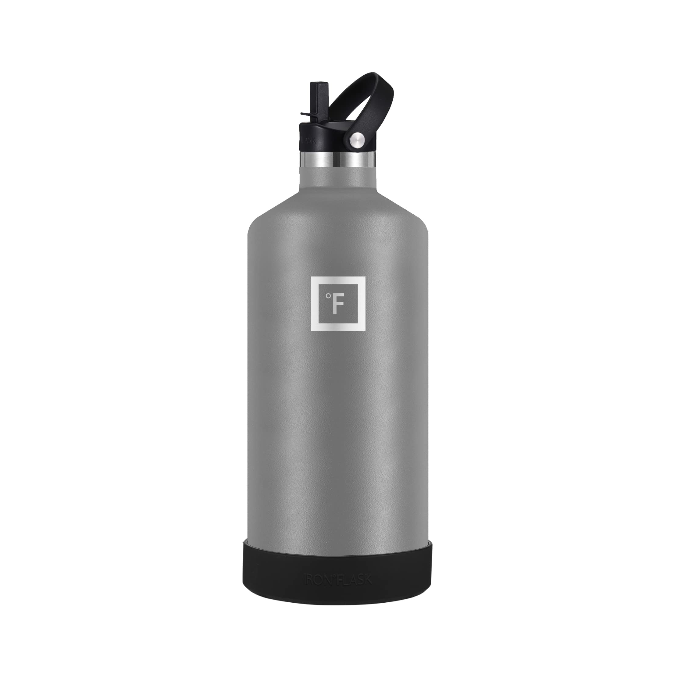 IRON °FLASK Protective Silicone Boot for Sports Water Bottles - Non-Slip Grip, Shock Absorption - Perfect for Gym, Hiking & Outdoor Activities