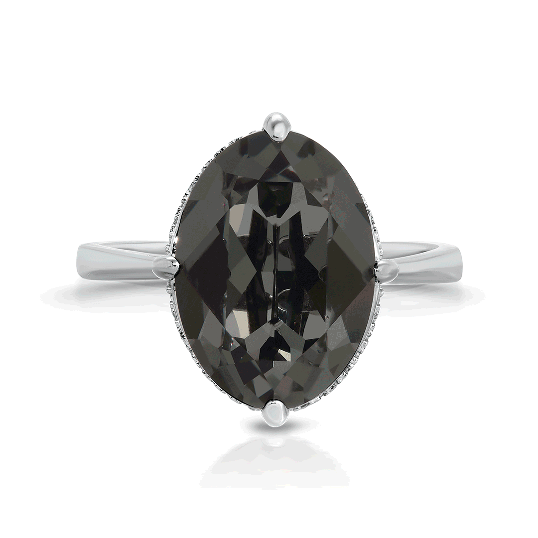 2022 Holiday Satin Collection Ring - Elegant Jewelry for Christmas, New Year & Special Occasions | Perfect Gift for Women, Brides & Party Wear