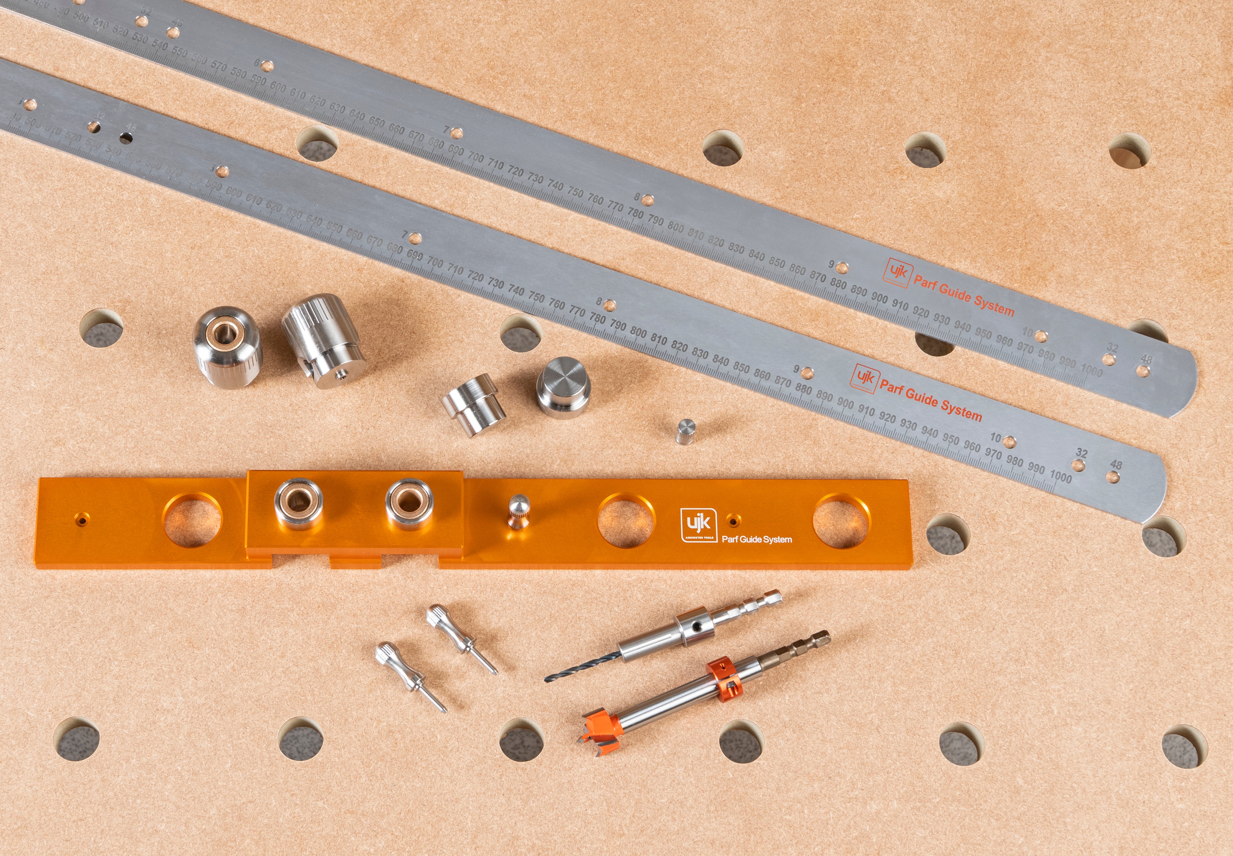 UJK Parf Mk II Precision Guide System for Woodworking - Perfect for Cabinet Making, Joinery, and DIY Projects