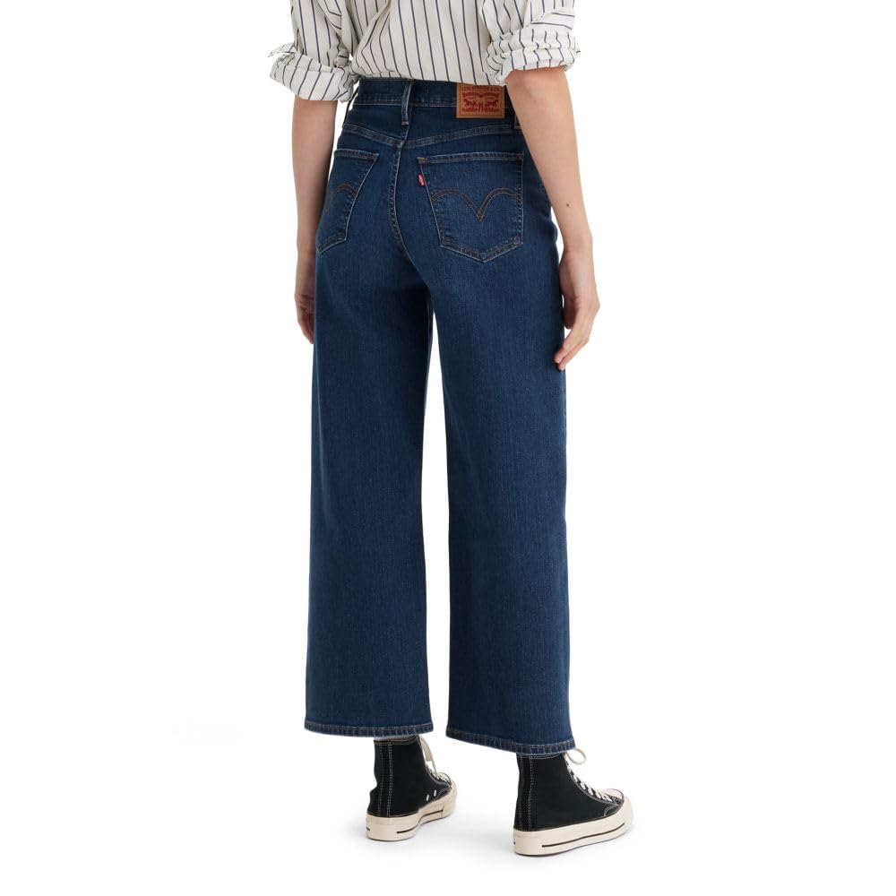 Levi's Women's High Rise Wide Leg Jeans - Comfortable Stretch Denim Pants for Casual Wear & Everyday Outfits | Perfect for Work, Weekend & Date Night