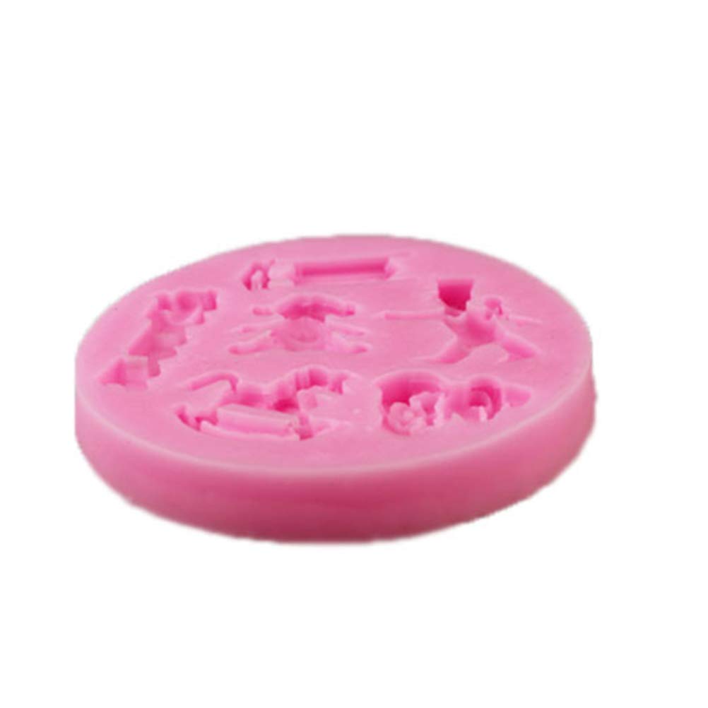 Premium DIY Baking Molds Set - Creative Silicone Cake & Fondant Molds for Home Baking, Wedding Cakes, Cupcake Decorations & Party Desserts