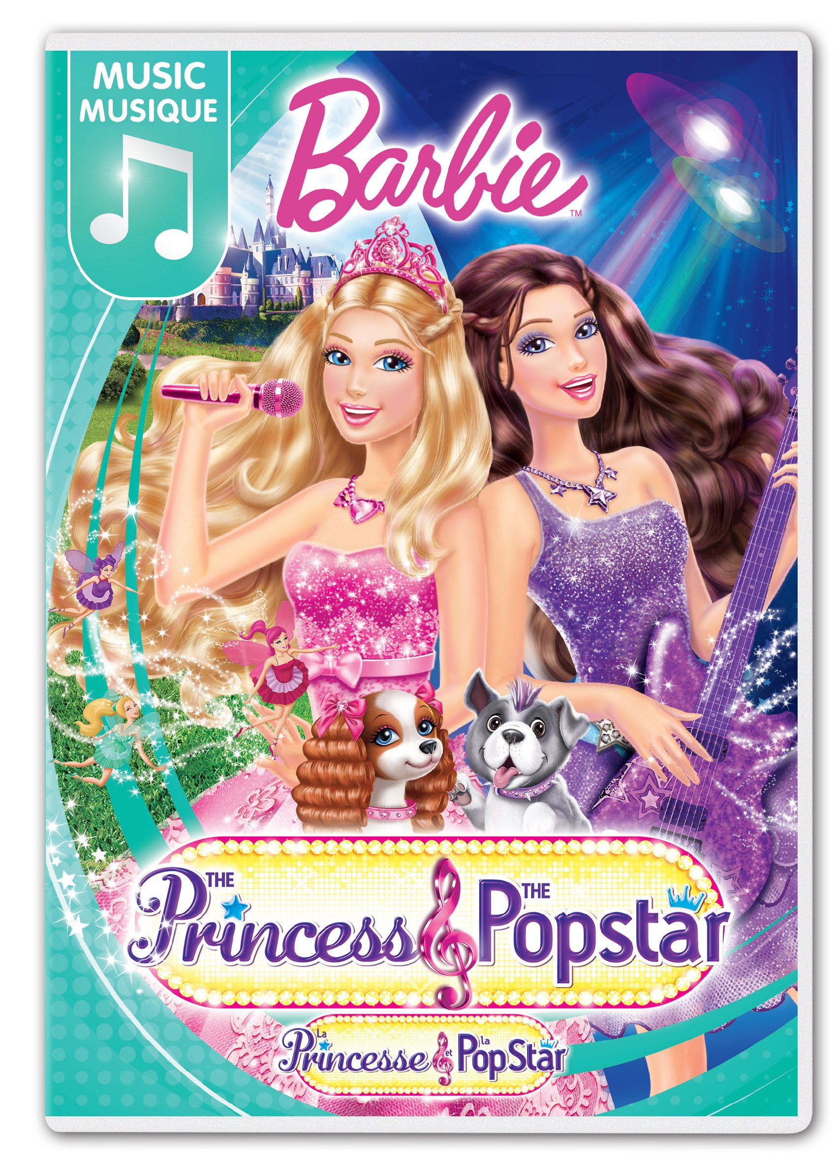 Barbie: The Princess & the Popstar (2012) | Official DVD | Animated Musical Adventure for Kids | Perfect for Birthday Gifts & Family Movie Nights