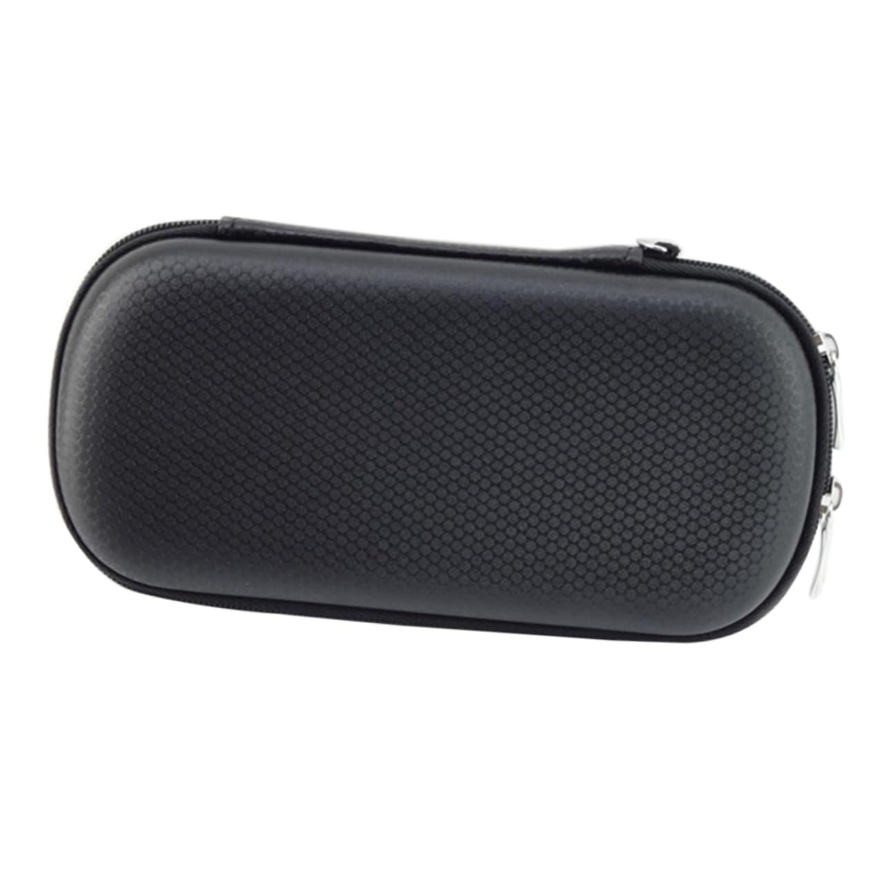 OSALADI Shockproof Protective Case for Earphones & Flash Drives - Durable EVA Material Hard Drive Pouch, Compact & Sturdy Black Storage Bag - Perfect for Travel, Office, and Daily Electronics Organization