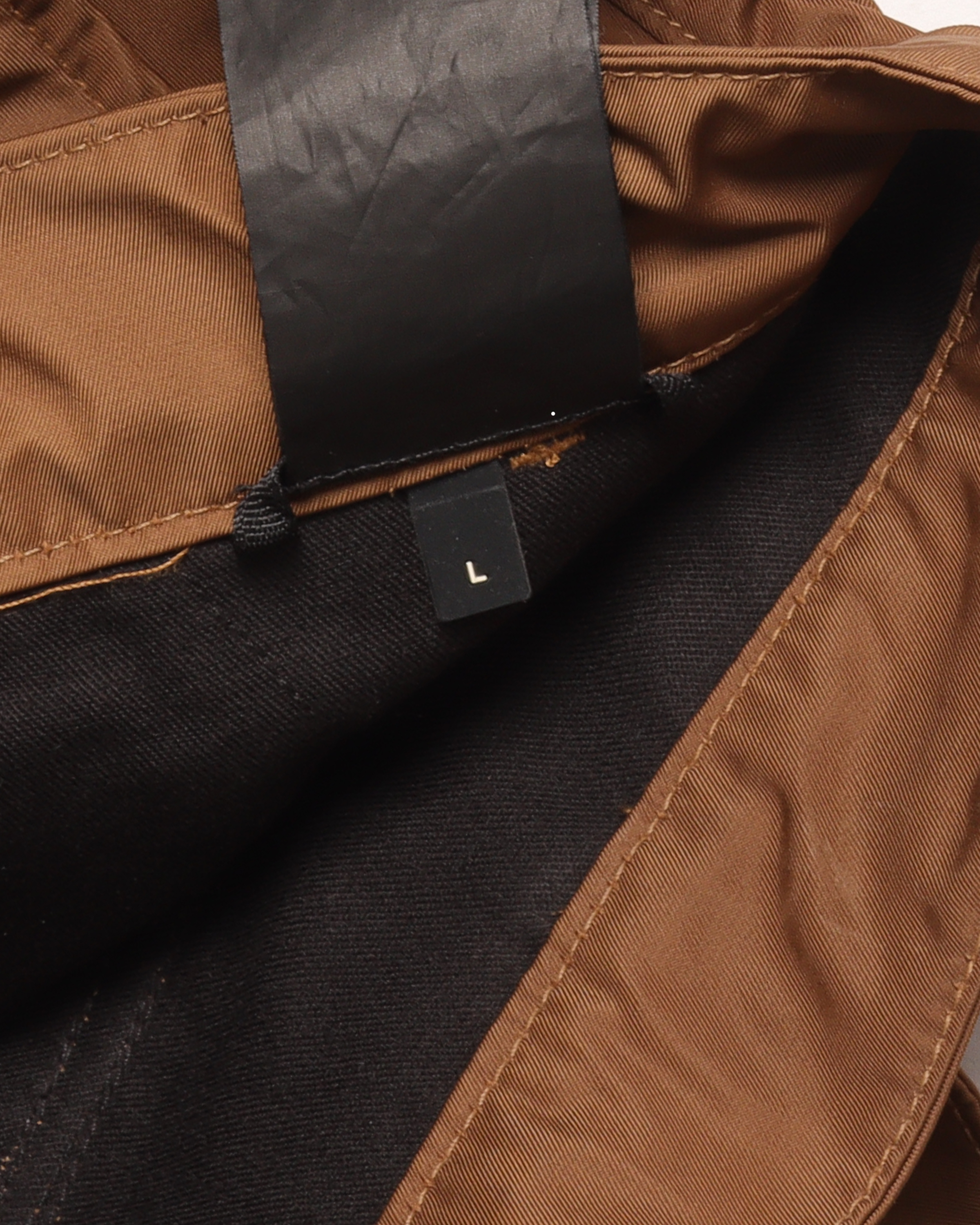 6th Collection Brown Nylon Tearaway Pants for Men - Lightweight Quick-Dry Joggers with Zipper Legs - Perfect for Gym, Running & Streetwear Fashion