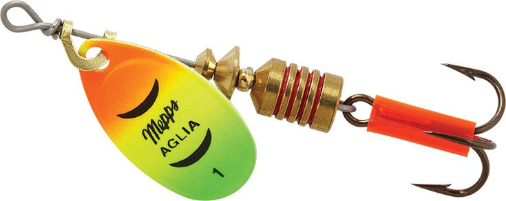 Mepps Aglia Inline Fishing Spinners - Premium Metal Spinnerbaits for Trout, Bass & Walleye - Perfect for Freshwater & Saltwater Fishing Trips