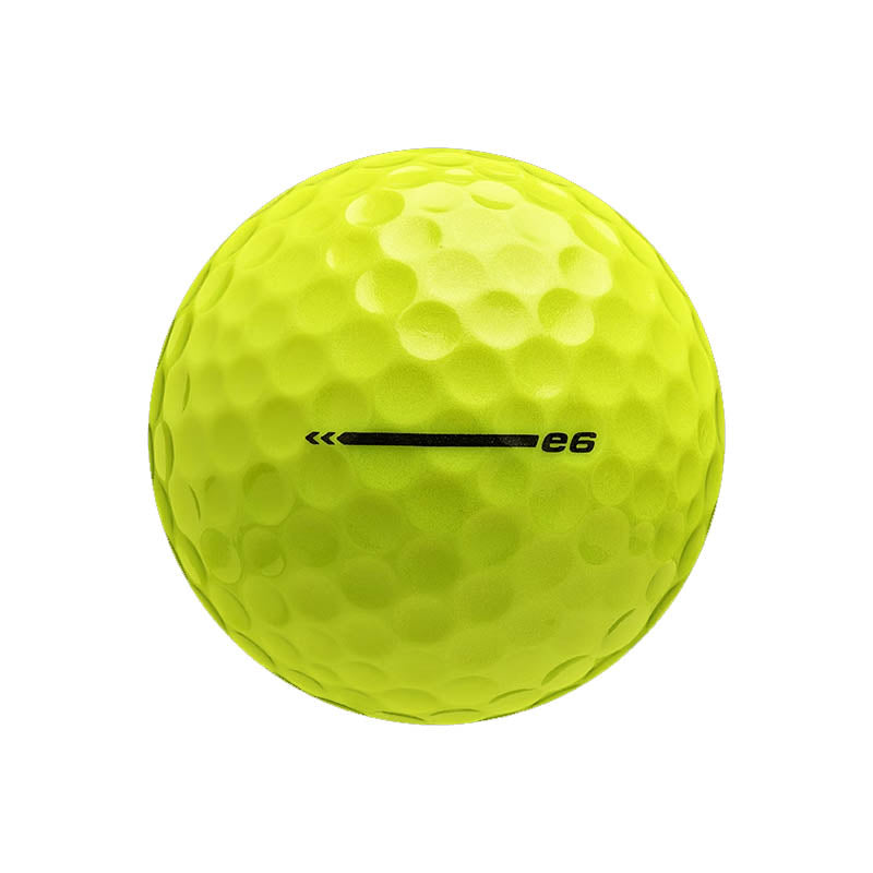 Bridgestone e6 Golf Balls - 12 Pack | Soft Feel, Long Distance & Straight Flight | Perfect for Recreational Golfers & Weekend Players