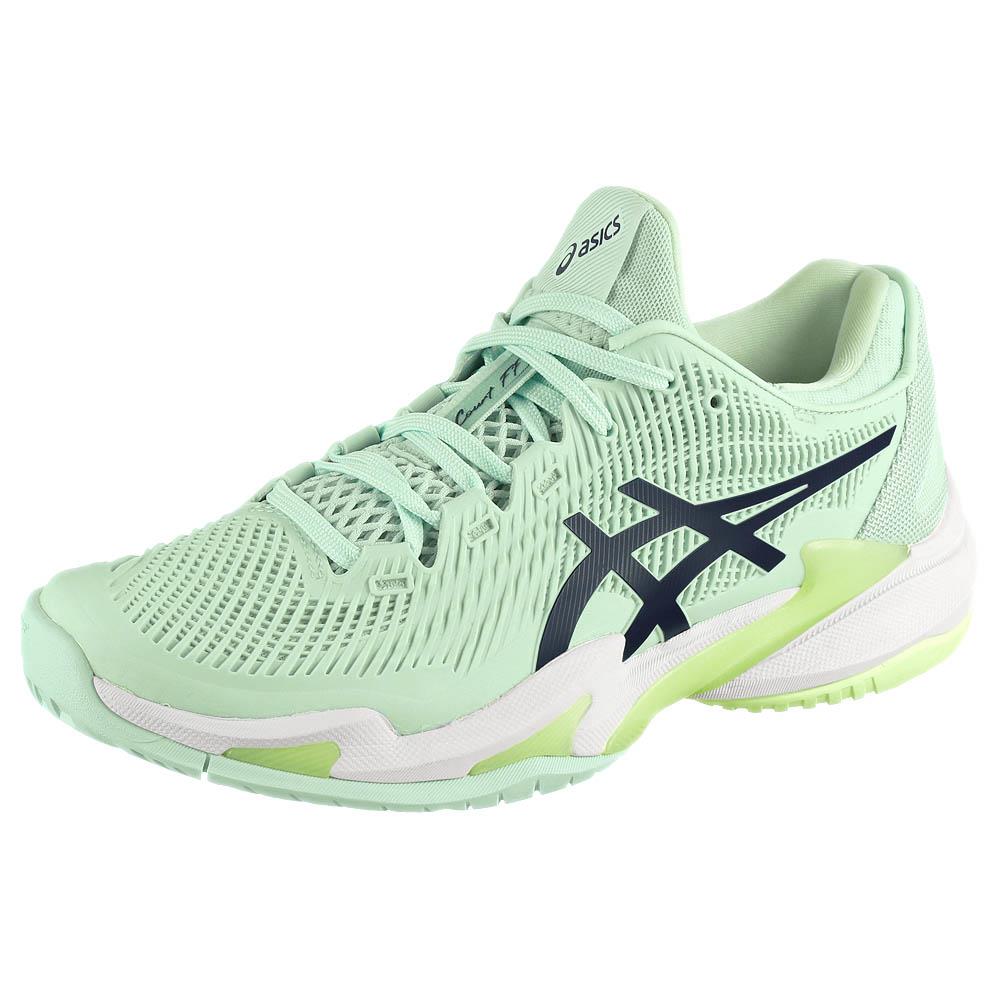 ASICS Women's Court FF 3 Tennis Shoes - Pale Mint/Blue Expanse - Lightweight Performance Court Shoes for Women - Perfect for Tennis, Pickleball & Casual Wear