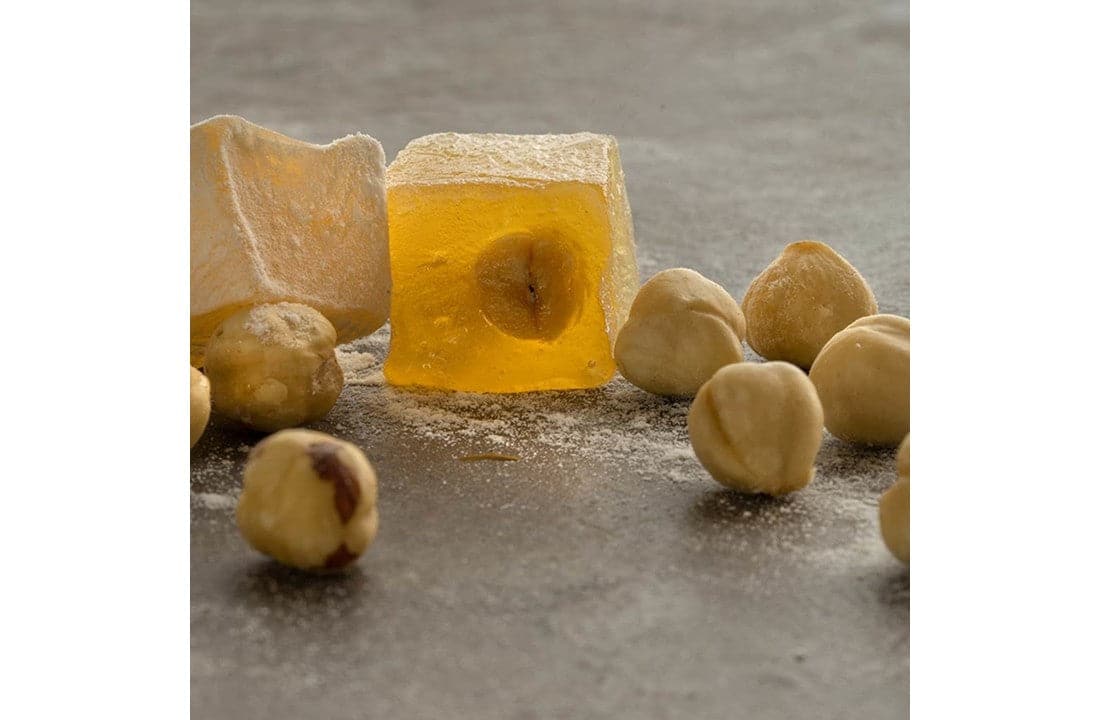 Premium Turkish Delight Lokum with Extra Hazelnuts - 450g Gourmet Candy Box | Authentic Middle Eastern Dessert for Gifts, Parties & Tea Time