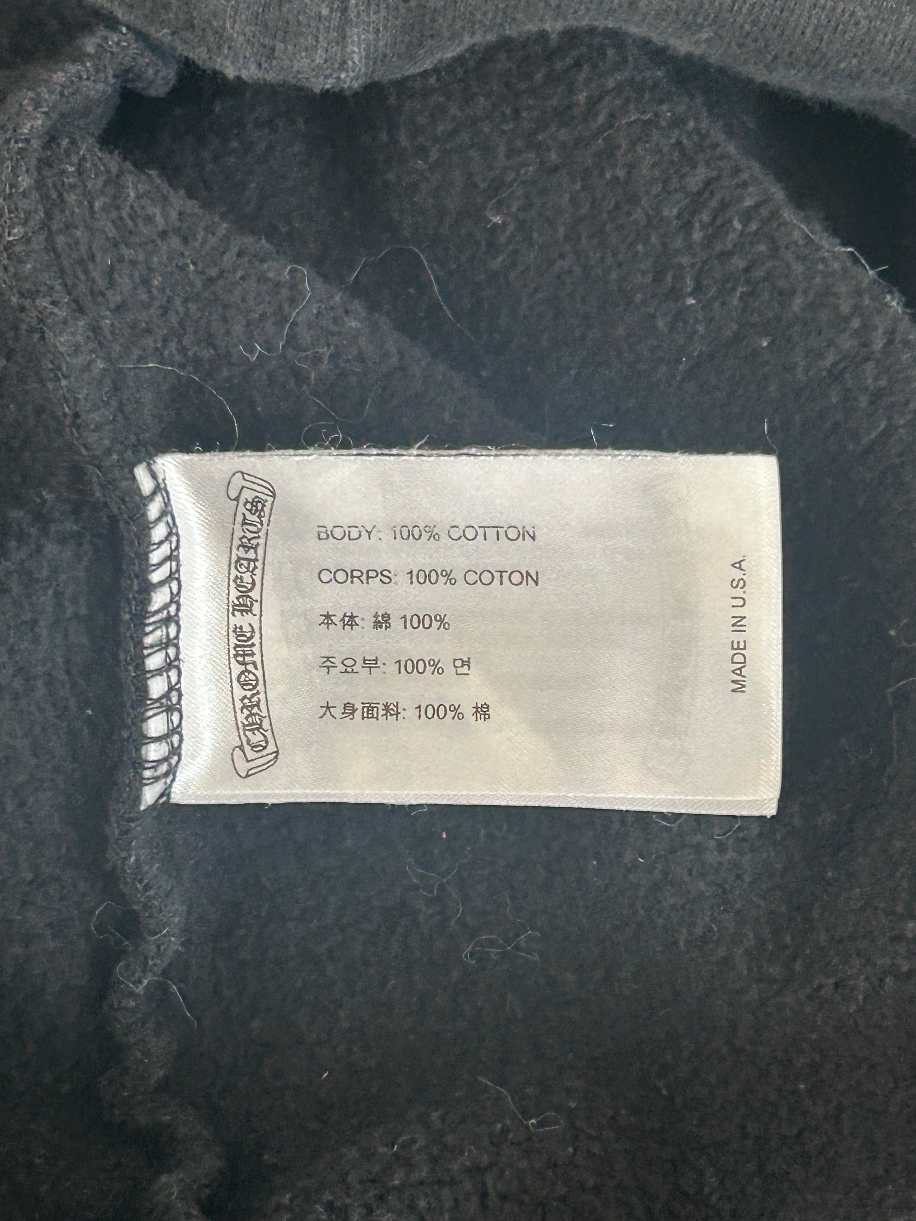 Chrome Hearts Black & Blue Exclusive Horseshoe Logo Hoodie for Men & Women | Streetwear Fashion | Perfect for Casual Outfits & Urban Style