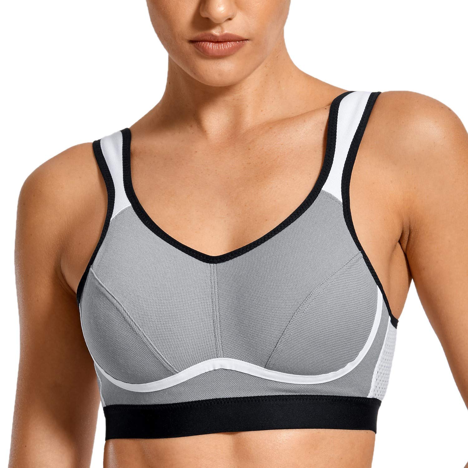 VANTONIA High Impact Sports Bras for Women - Wireless Plus Size Workout Bra with Maximum Support - Perfect for Running, Gym & High-Intensity Training