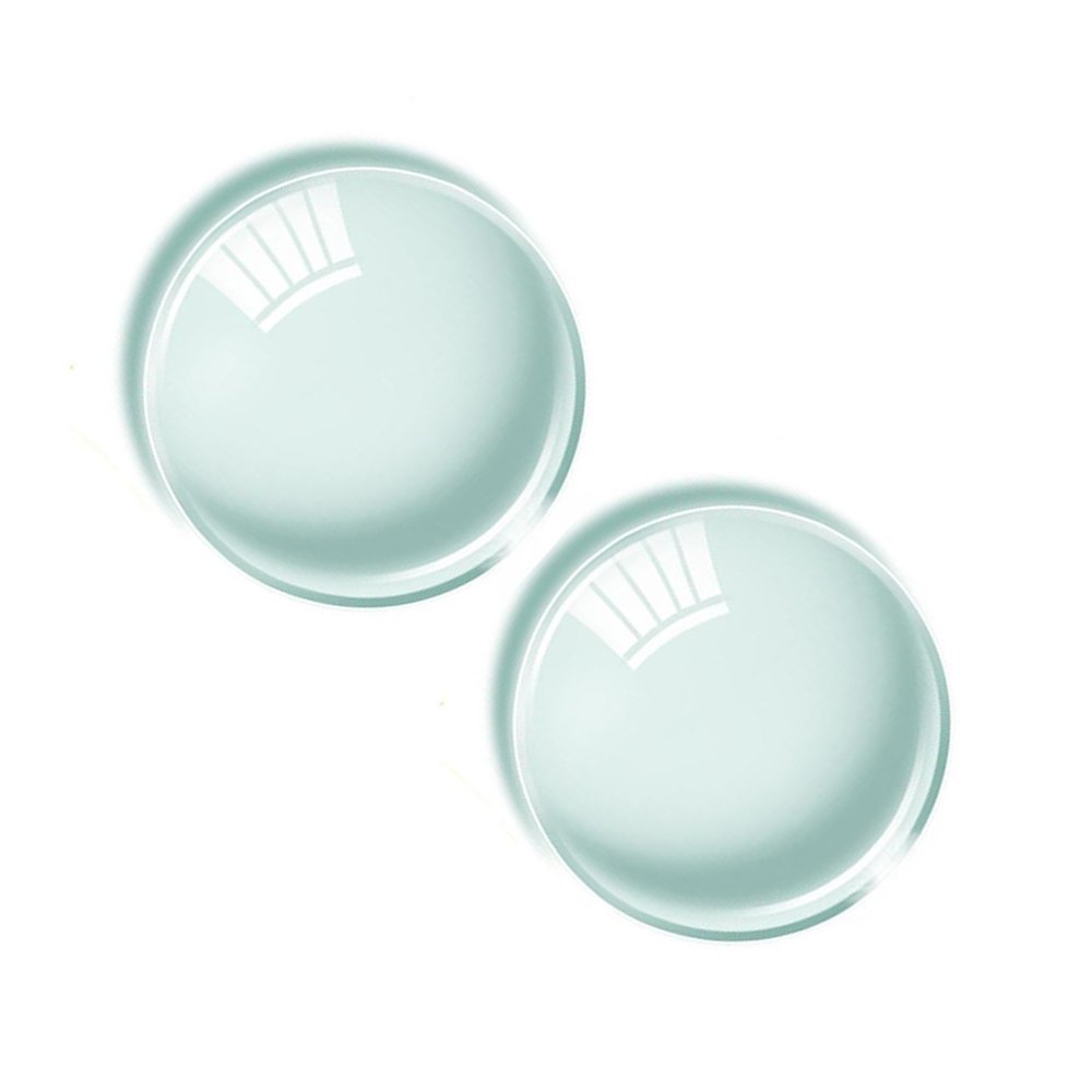 Sichuny 2 Pack VR Biconvex Lenses for Cardboard Virtual Reality - 37mm x 45mm - Perfect for DIY VR Headsets & Smartphone Virtual Reality Experiences