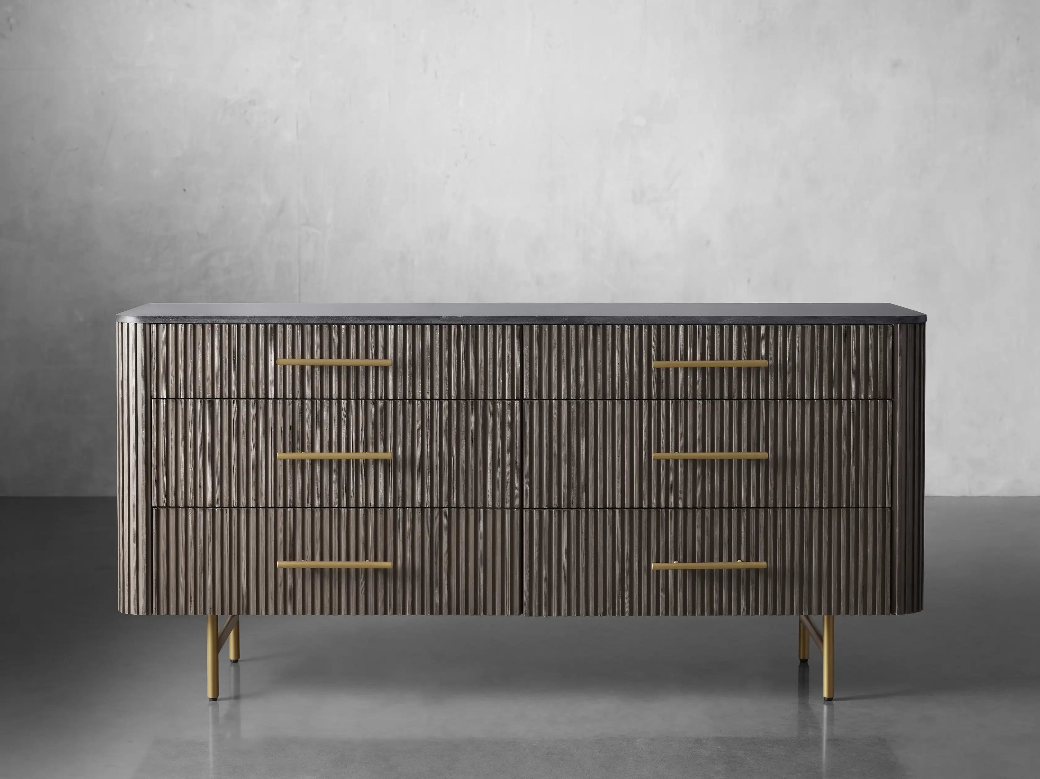 Fimley 6-Drawer Dresser - Modern Wooden Chest of Drawers for Bedroom Storage & Organization | Perfect for Clothes, Linens & Accessories