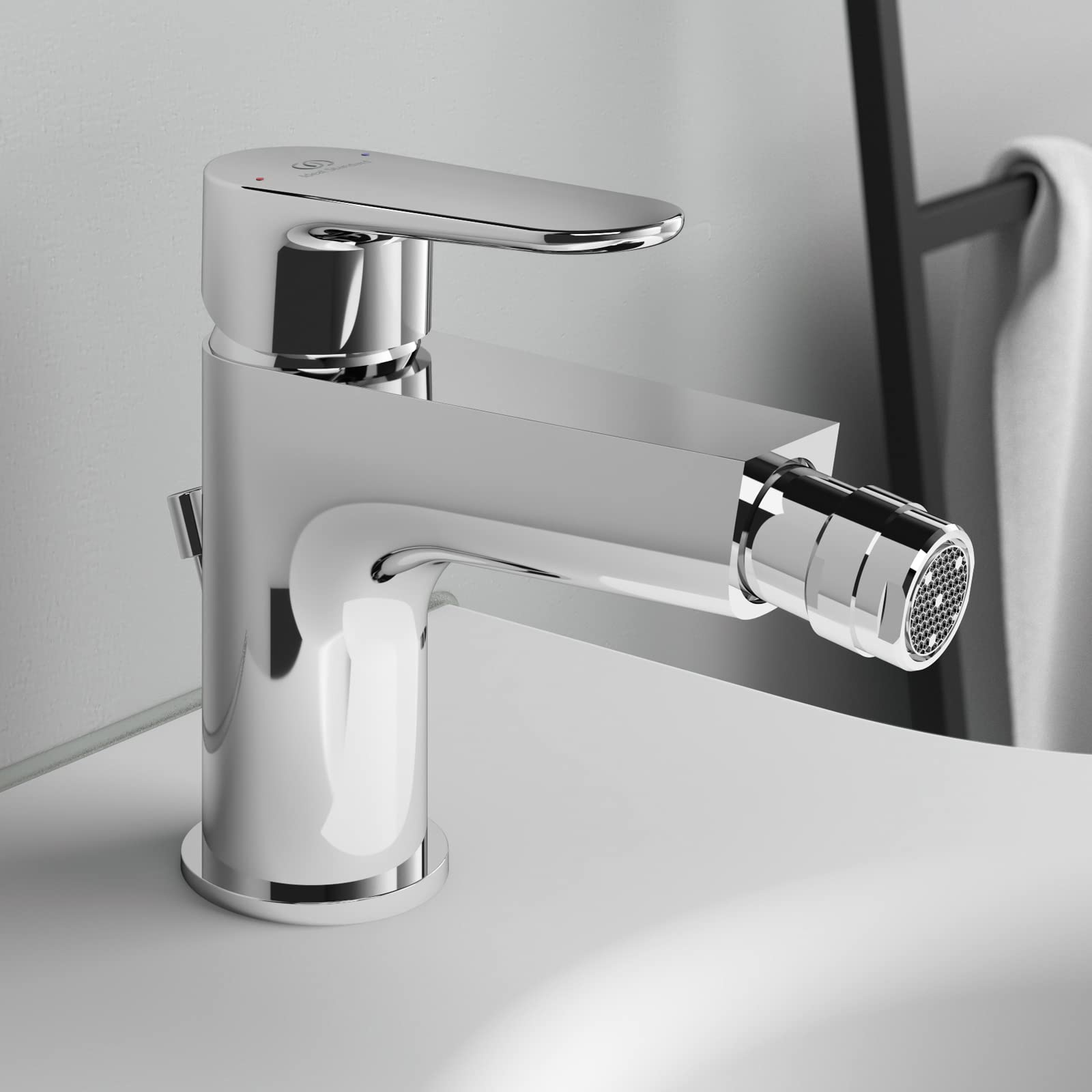 Ideal Standard BC705AA Cerafine O Bidet Mixer Tap Chrome Plated - Perfect for Modern Bathrooms and Luxury Home Upgrades