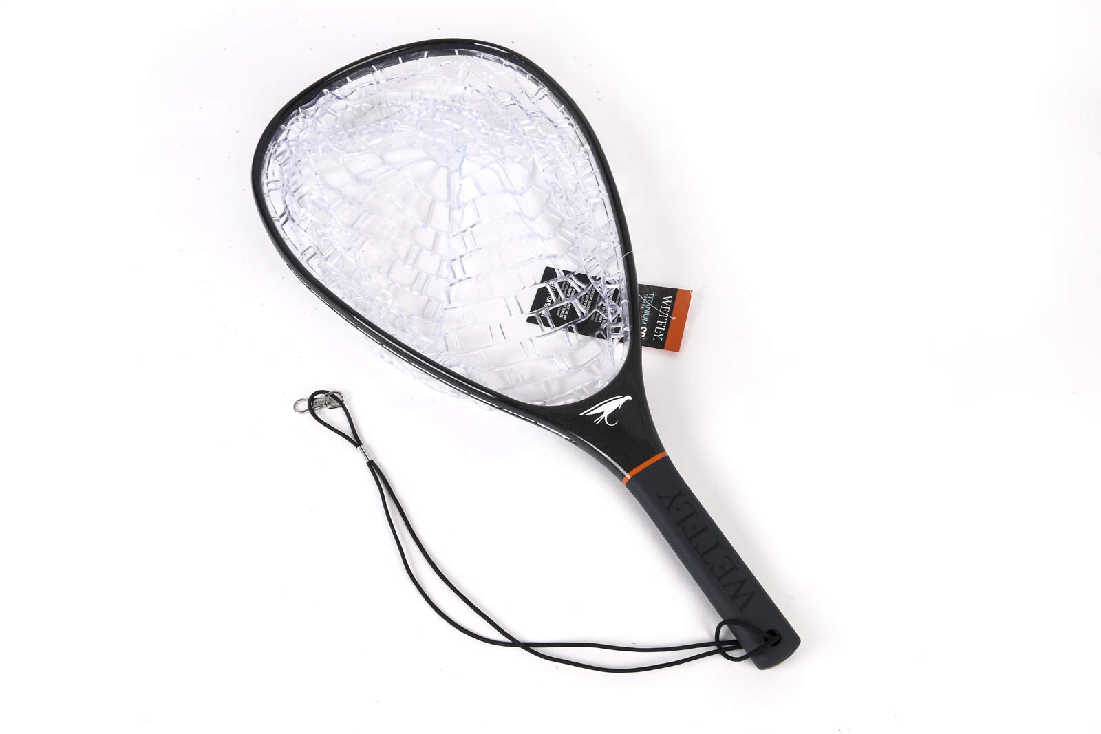 Premium Titanium Carbon Fiber Fishing Net - Ultra Lightweight, Durable & Floating Landing Net with Lanyard | Perfect for Fly Fishing, Kayak Fishing & Catch-and-Release