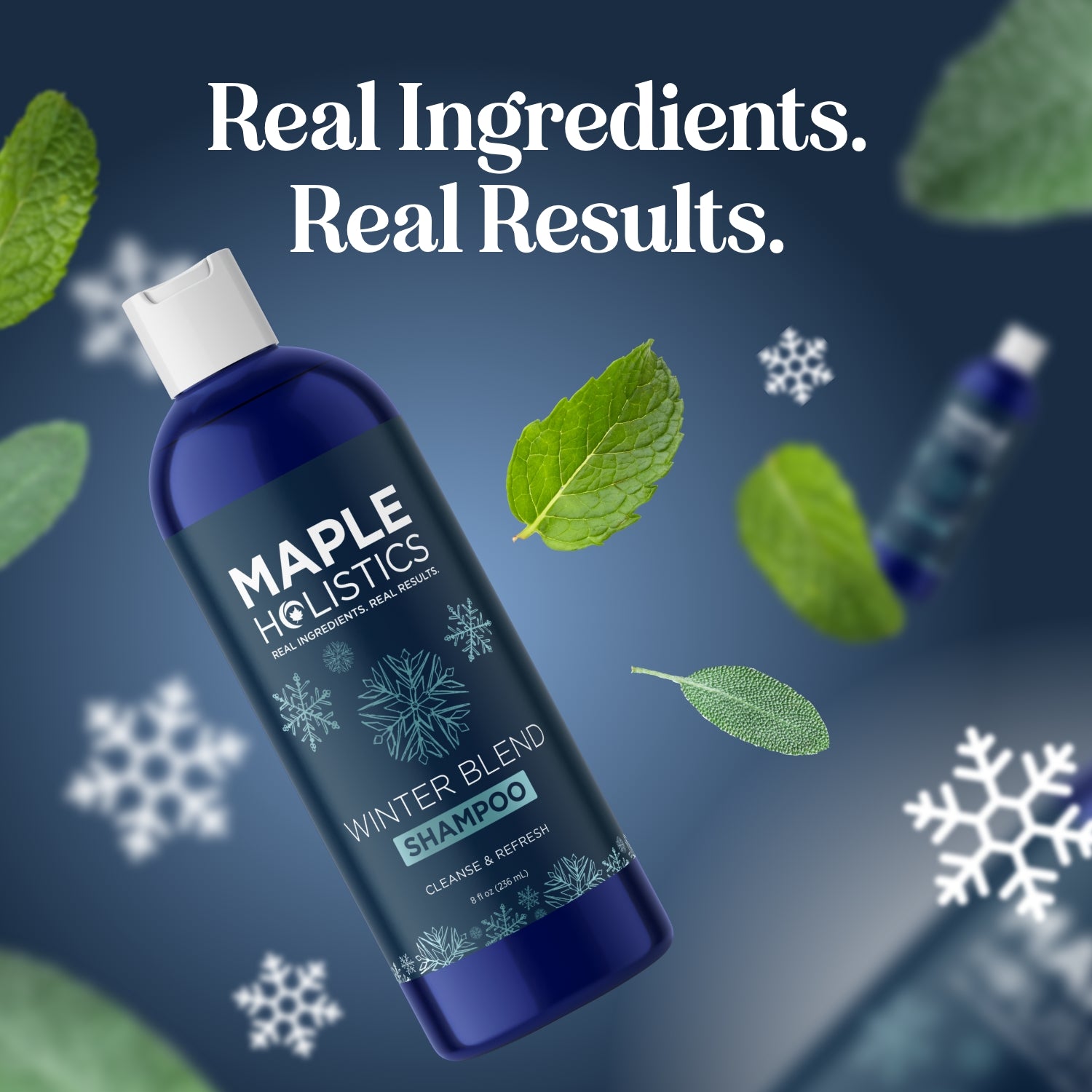 Winter Blend Shampoo for Dry Scalp & Hair - Moisturizing & Nourishing Formula for Cold Weather - Perfect for Seasonal Hair Care & Hydration