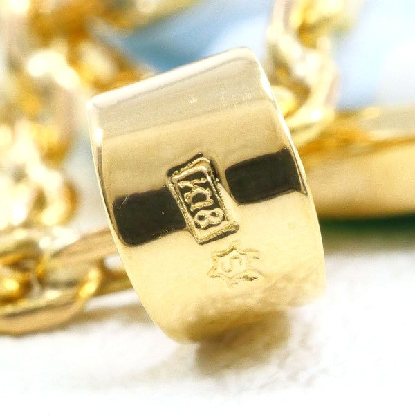 18K Yellow Gold Cameo Necklace with Genuine Stone - Vintage Inspired Jewelry for Women, Perfect Gift for Anniversary, Birthday & Special Occasions
