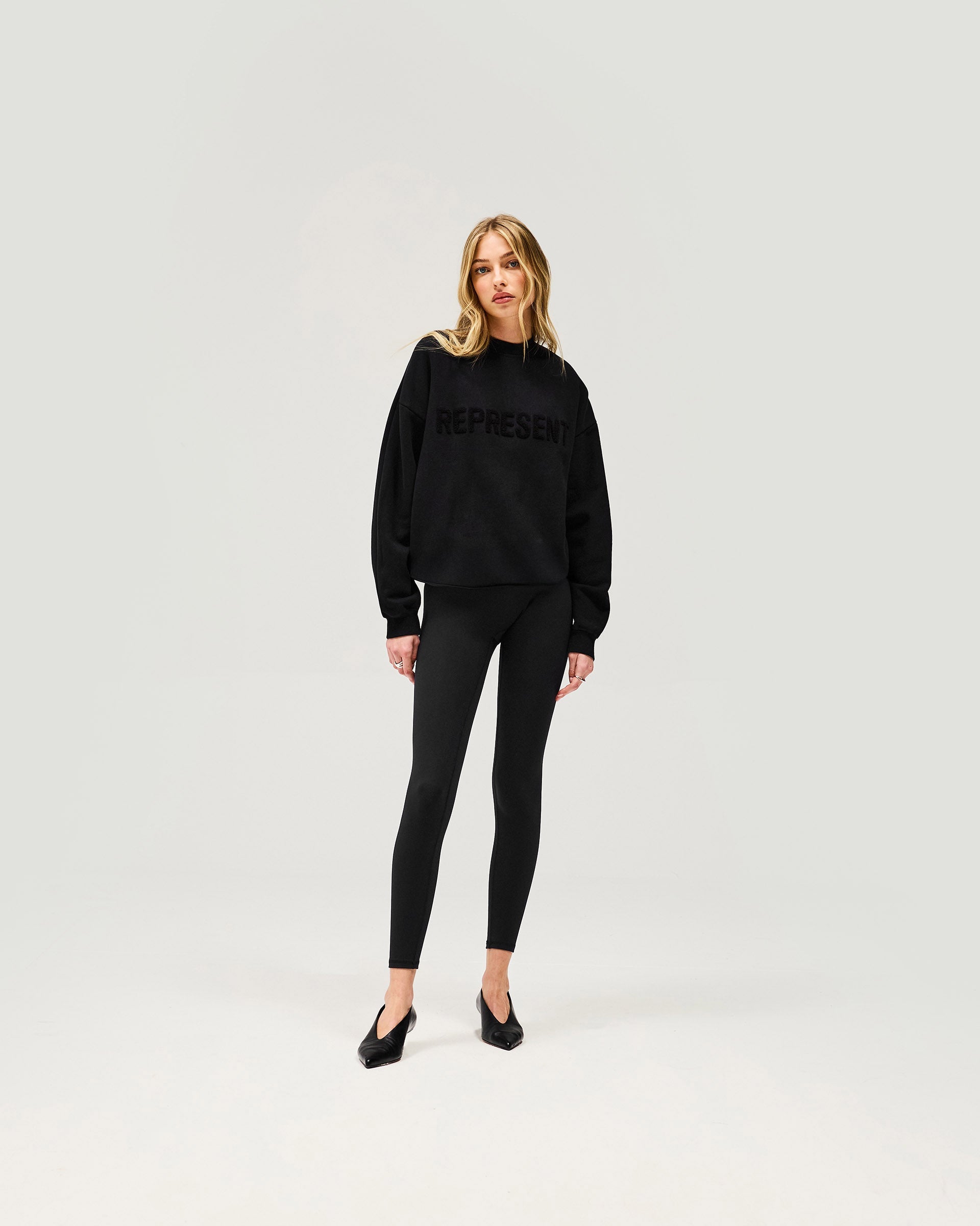 Owners Club Sweater - Premium Jet Black Knit Pullover for Men & Women | Cozy Winter Fashion, Casual Outfit, Lounge Wear