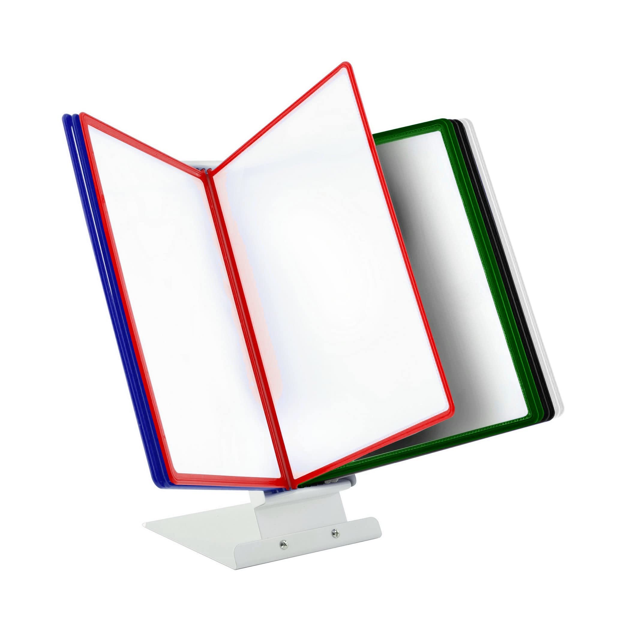 Leviatan Table Display System - Adjustable Stand for Presentation Boards & 10 Panels | Multi-Colored Trade Show & Classroom Display Solution | Perfect for Exhibitions, School Projects & Retail Visual Merchandising