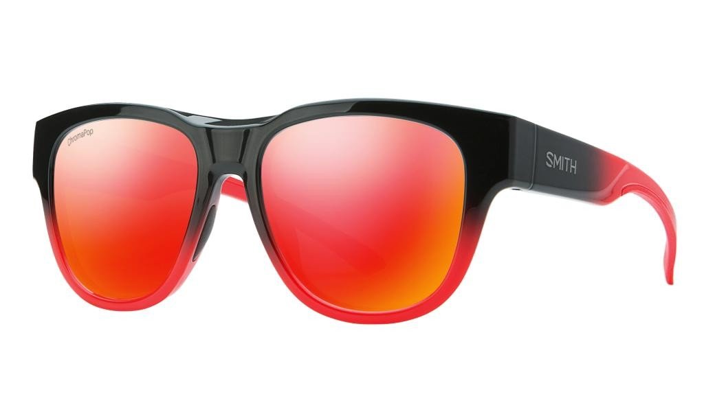 Smith Rounder ChromaPop Polarized Sunglasses - Smoke Rise Lens for Men & Women - UV Protection, Anti-Glare for Driving, Running, Outdoor Activities