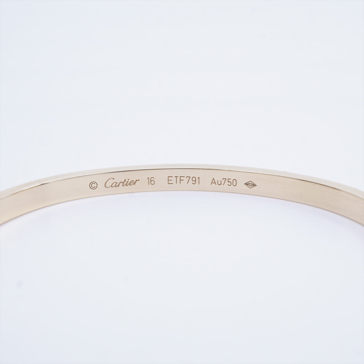 Cartier Love Small Model Size 16 18K Yellow Gold Bracelet for Women - Perfect for Weddings, Anniversaries & Luxury Gifts 2021 Collection