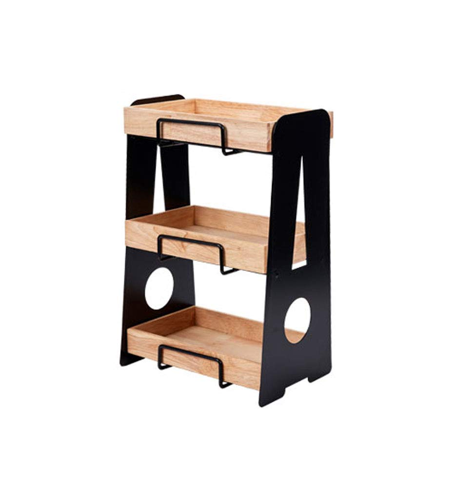 3-Tier Wooden Bakery Display Stand - Eiffel Style Snack & Dessert Organizer Shelf for Retail Stores, Bakeries & Cafes - Perfect for Pastries, Cupcakes & Treats