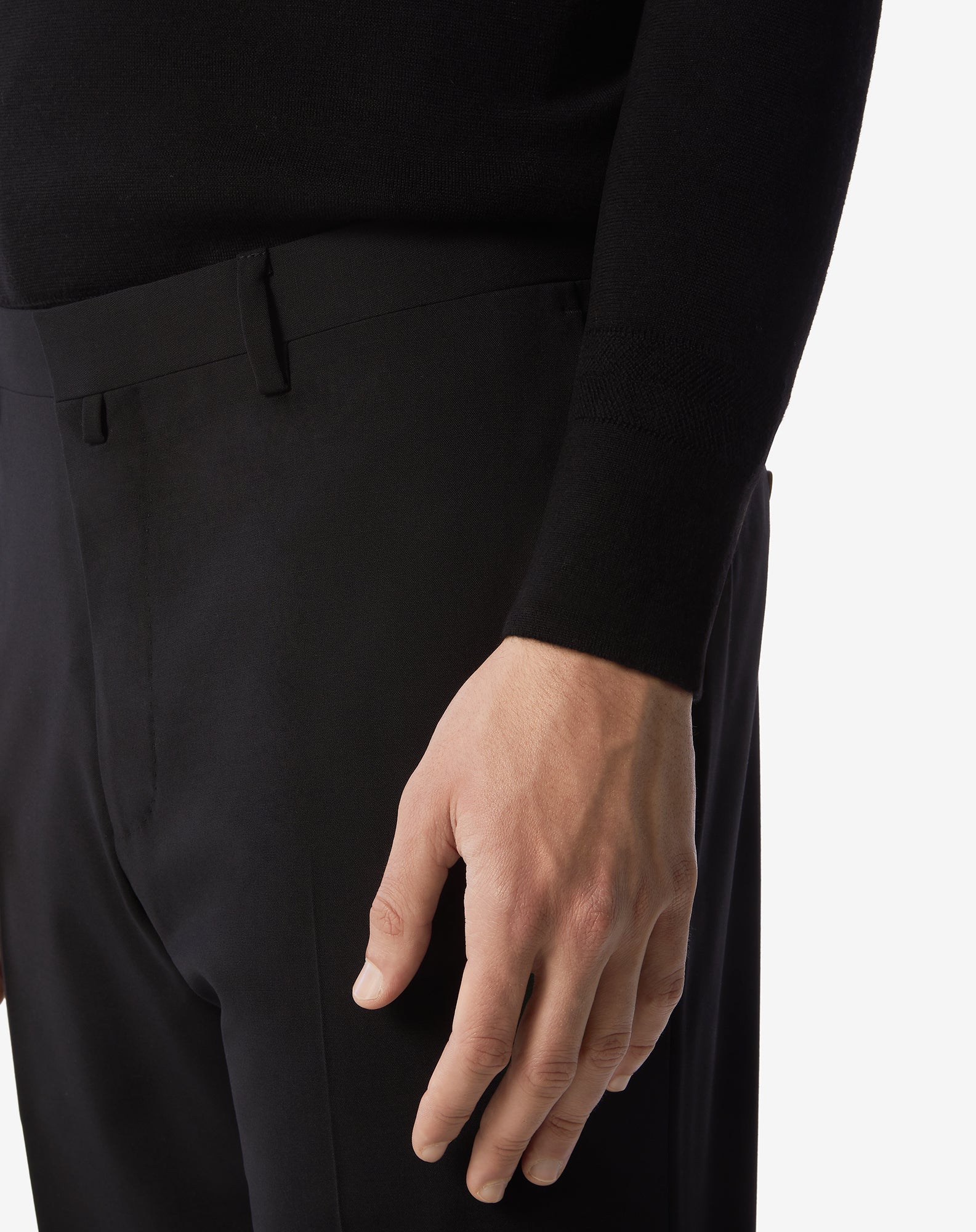 Premium CORNELIANI Extrafine Wool Turtleneck Sweater - Black | Soft & Warm Men's Winter Pullover | Perfect for Office, Date Night & Cold Weather Layering