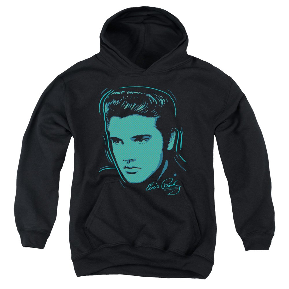 Elvis Presley Vintage Dots Pullover Hoodie for Men & Women - Retro Music Fan Sweatshirt - Perfect for Concerts, Casual Wear & Gifts