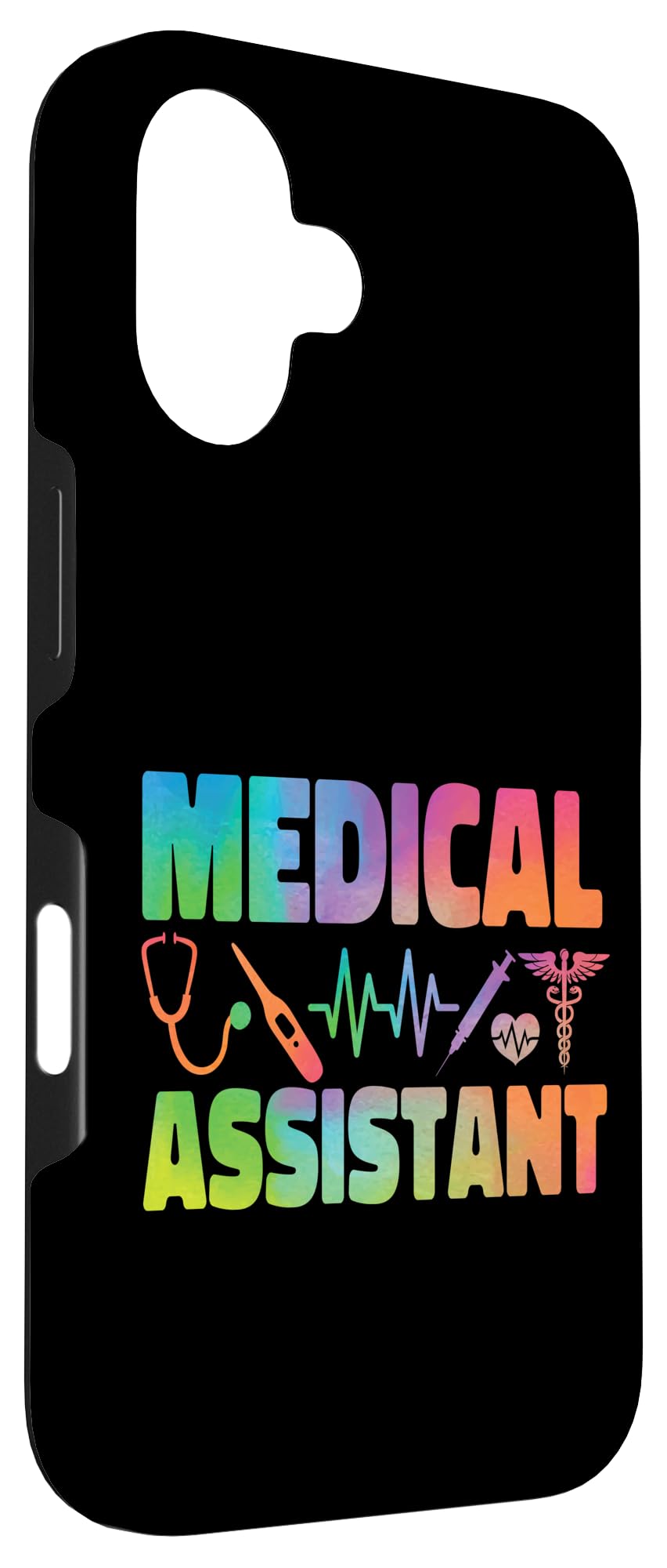 Certified Medical Assistant (CMA) Watercolor iPhone 16 Case - Durable Protective Cover for Healthcare Professionals, Nurses & Students - Perfect for Hospitals, Clinics & Medical School