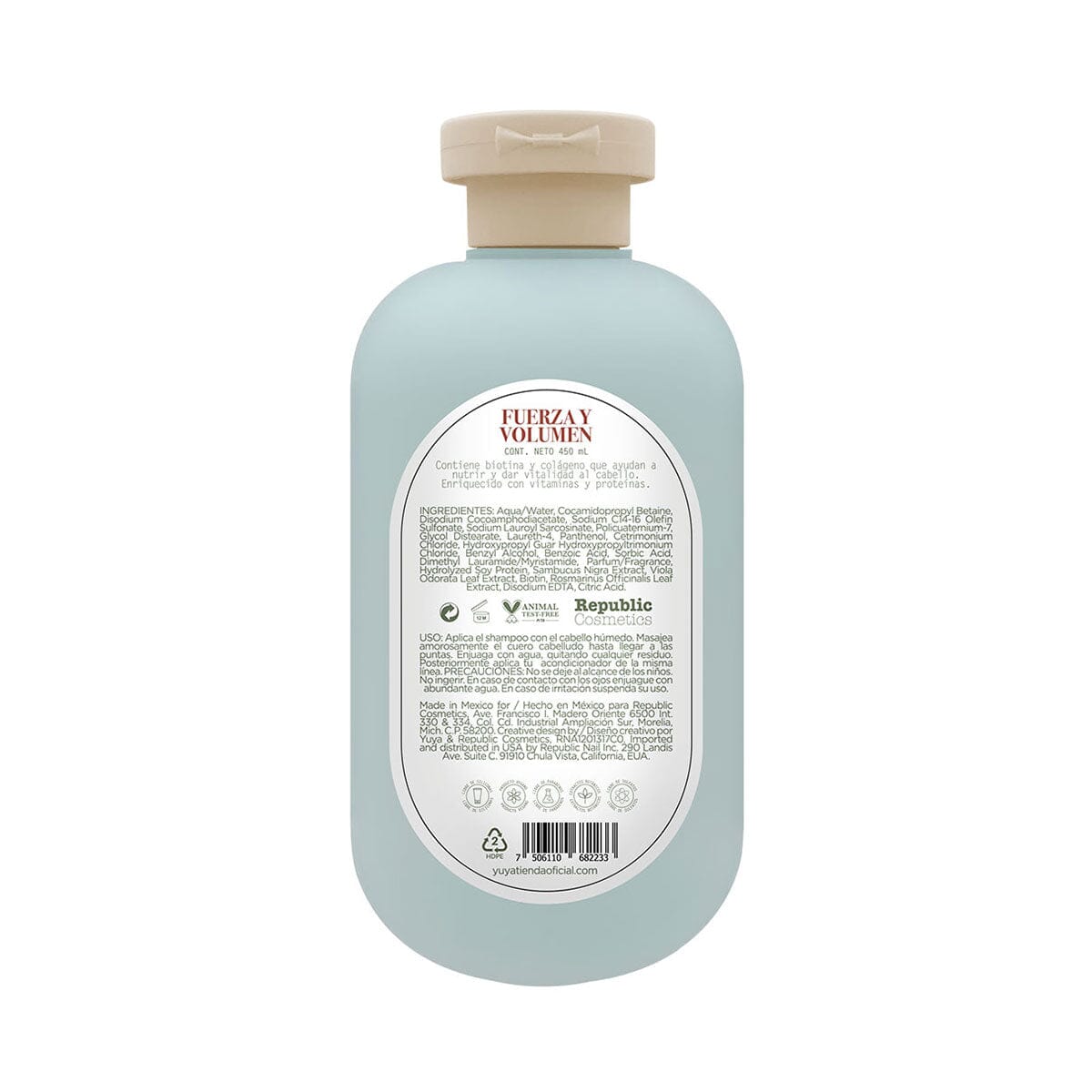 Shampoo for Strength and Volume - Volumizing & Strengthening Hair Care for Thicker, Fuller Hair - Perfect for Daily Use & Damaged Hair Repair