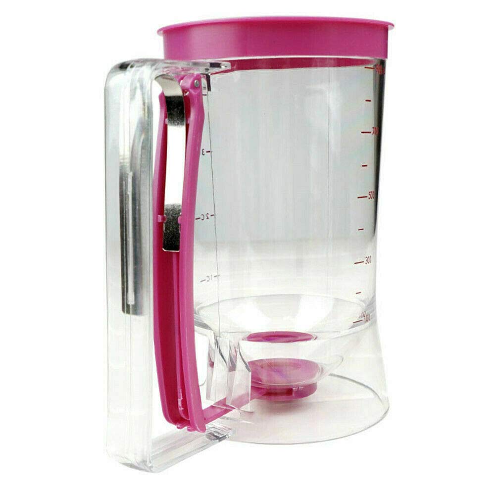 Stainless Steel Batter Dispenser for Baking - Perfect for Muffins, Waffles, Cupcakes & Pancakes | Easy-Pour Pancake Mix Dispenser | Ideal for Home Bakers & Professional Kitchens