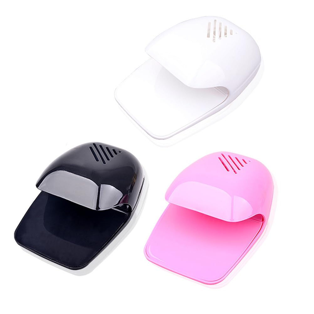 Lurrose Mini Nail Dryer Fan - Portable UV-Free Nail Polish Dryer for Gel & Regular Polish - Perfect for Home Manicures, Nail Salons & Travel Nail Care