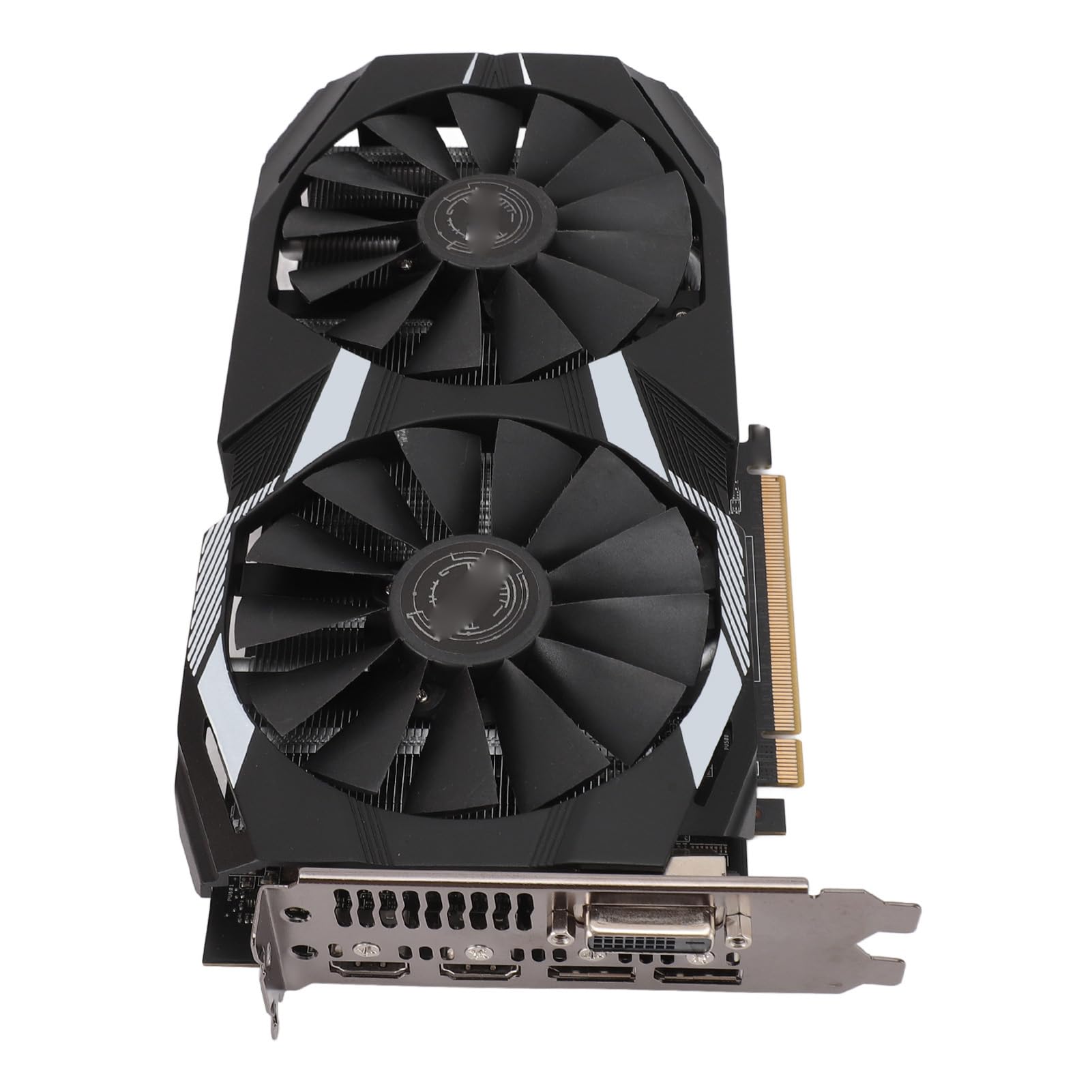 8GB GDDR5 Gaming Graphics Card with Dual Cooling Fans - 256-bit, 2x HDMI, 2x DisplayPort, DVI-D, PCIe 3.0 x16 for High-Performance Gaming PCs - Perfect for 4K Gaming, VR, and Video Editing