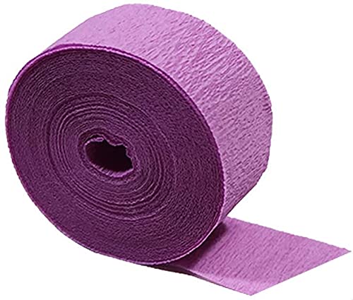Dennecrepe 4 Rolls Orchid Special Edition Crepe Paper Streamer - Floral Party Decorations for Birthday, Wedding & Baby Shower Events