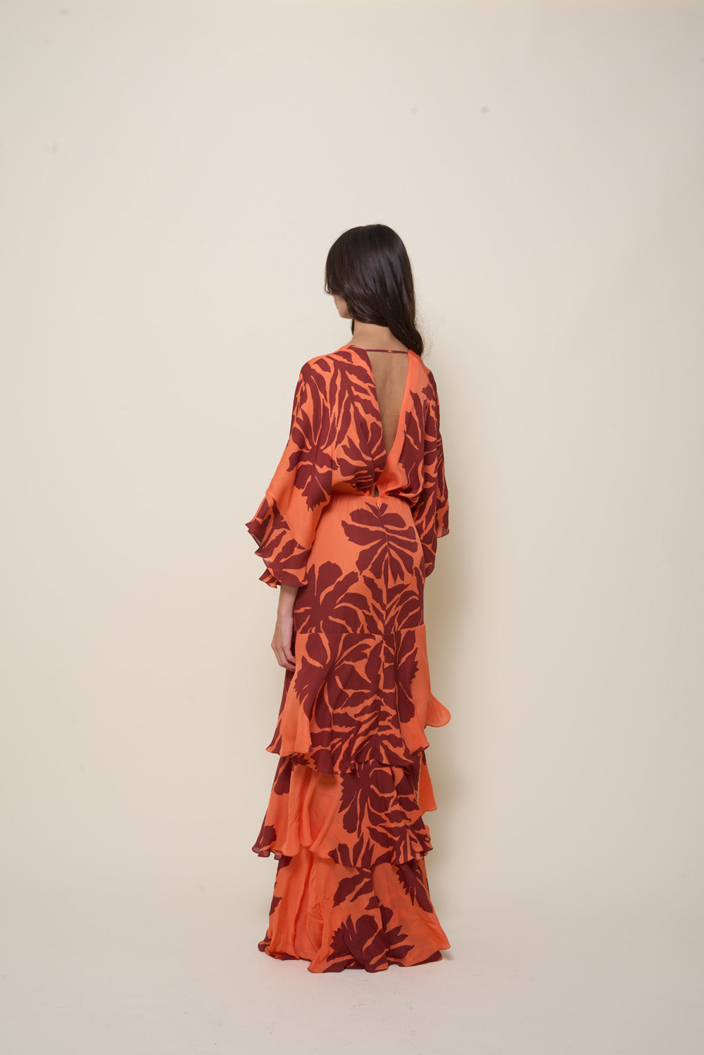 Botanical Poetry Dress - Floral Print Summer Maxi Dress for Women | Perfect for Beach Vacations, Garden Parties & Date Nights