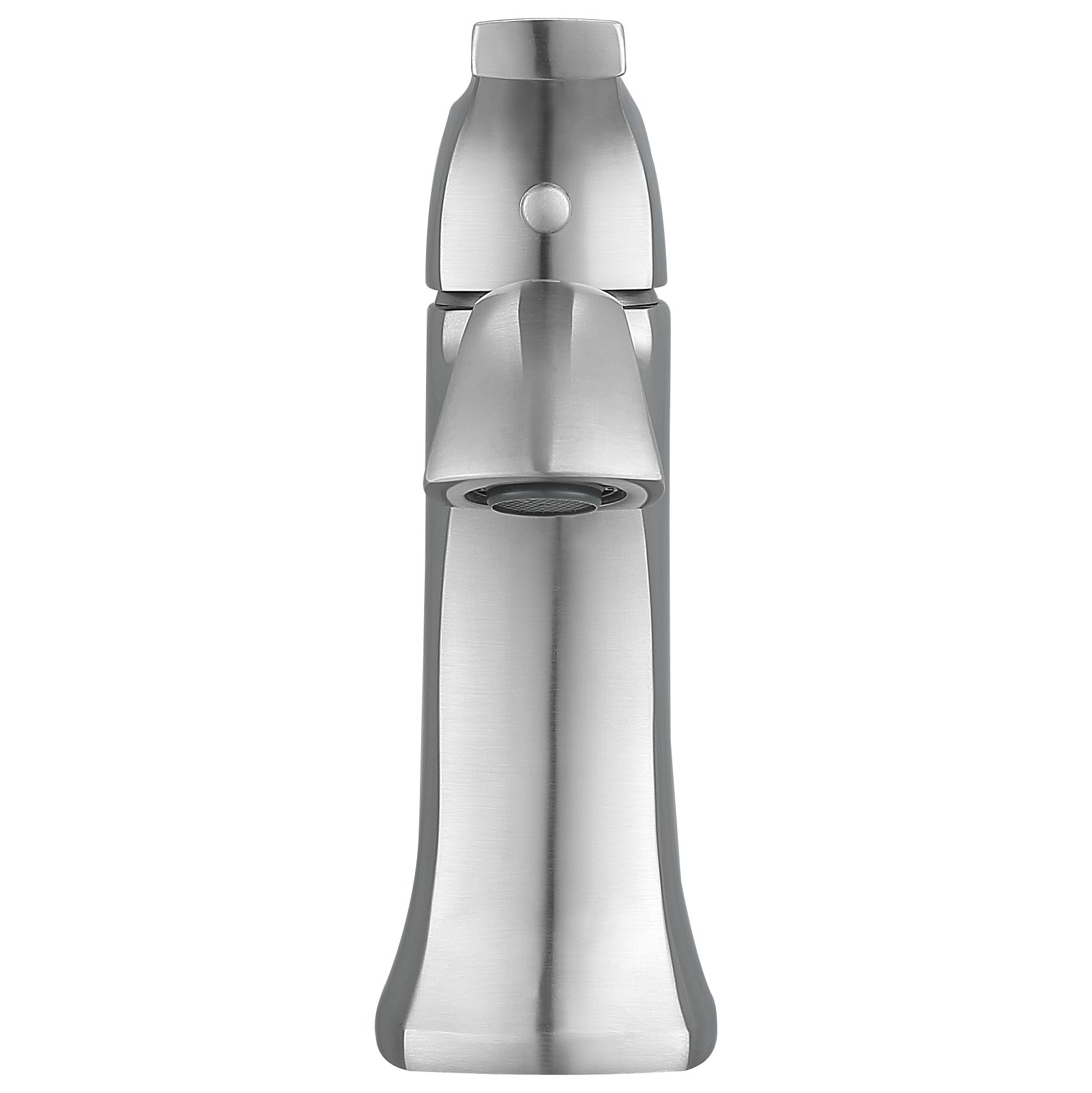 Ancona Morgan Series Single Lever Brushed Nickel Bathroom Faucet - Modern Water-Saving Design for Bathroom Sink, Vanity, and Powder Room Installation