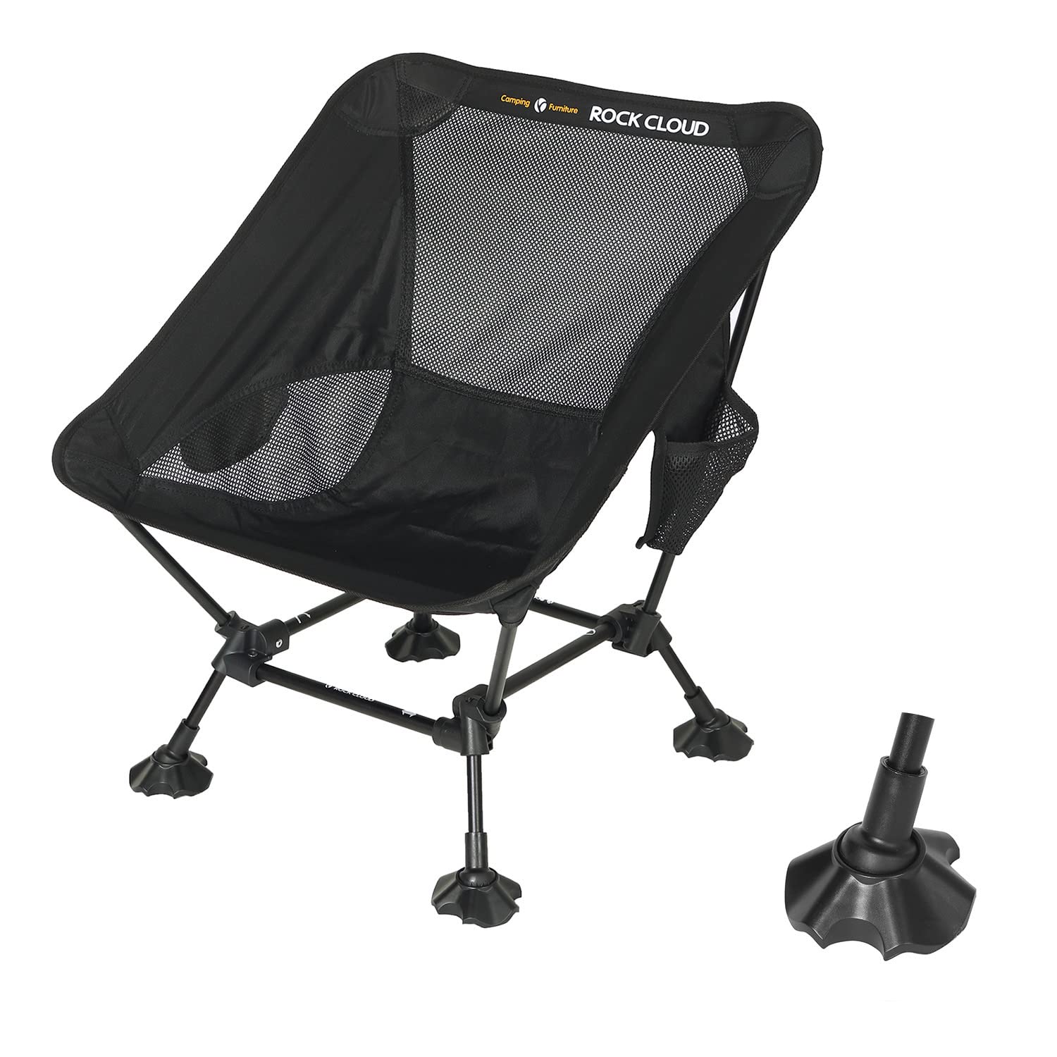 Ultralight Portable Folding Camping Chair - Compact & Durable for Hiking, Backpacking, Beach, Lawn, Sports - Low Seat Height - Perfect for Outdoor Adventures, Picnics, and Travel