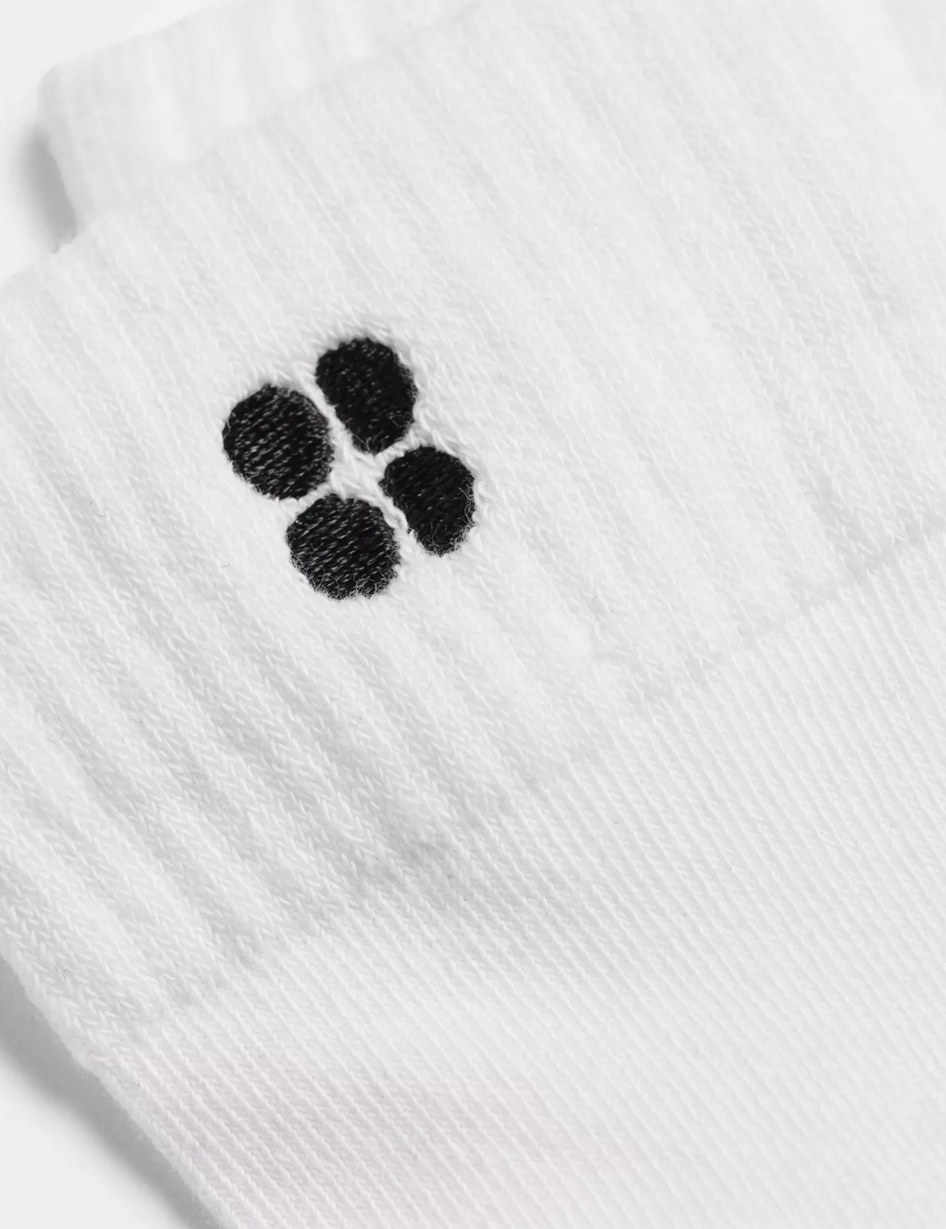 Essentials Mid 3-Pack White Crew Socks - Comfortable Cotton Casual Socks for Men & Women | Perfect for Daily Wear, Sports & Workout