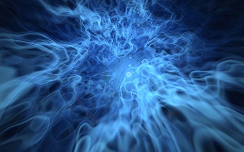 Blue Mystic Flames