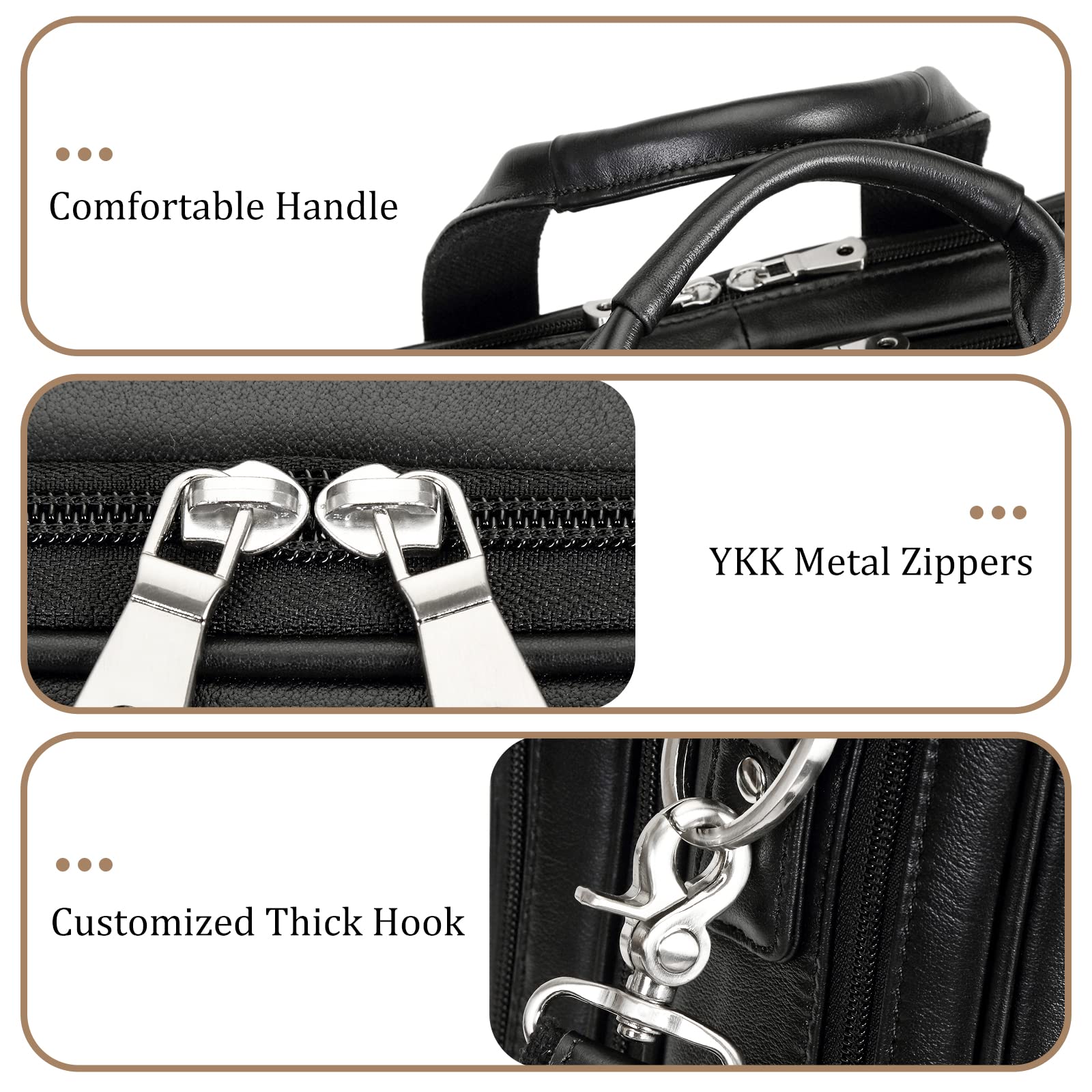 Premium Full Grain Cowhide Leather 17